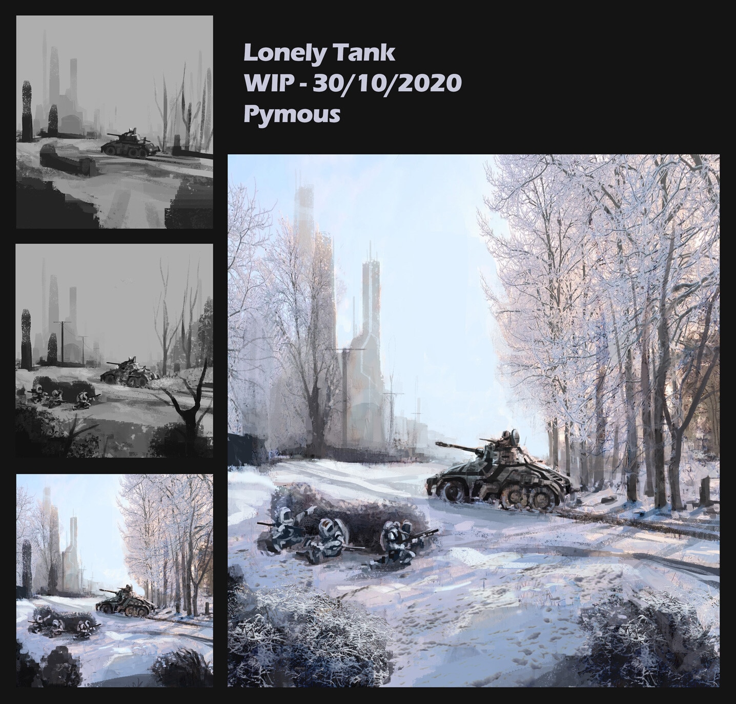 Lonely Tank par pymous