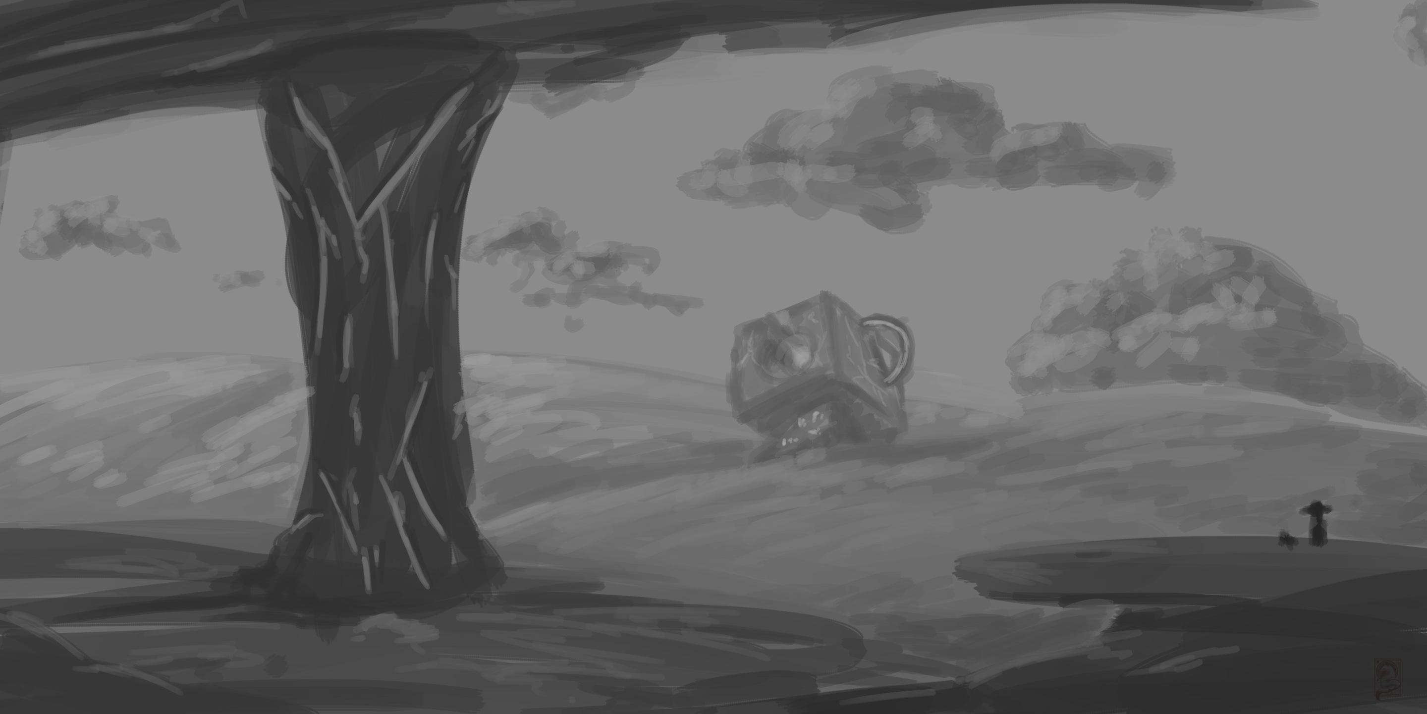 Entrainement Paysage par ALArts