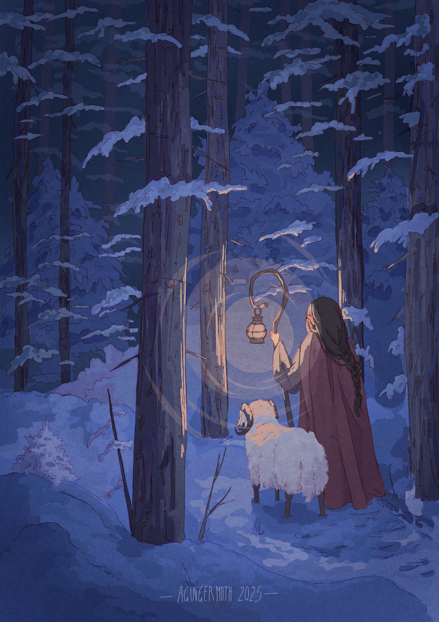 Pine forest par agingermoth