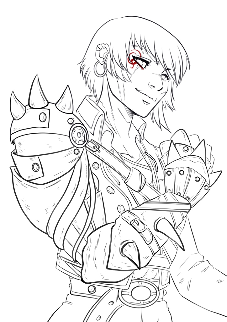 Charadesign Gropoings par nogarra