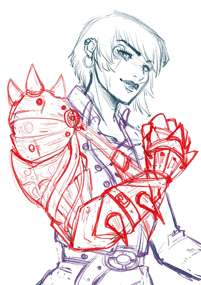 Charadesign Gropoings par nogarra