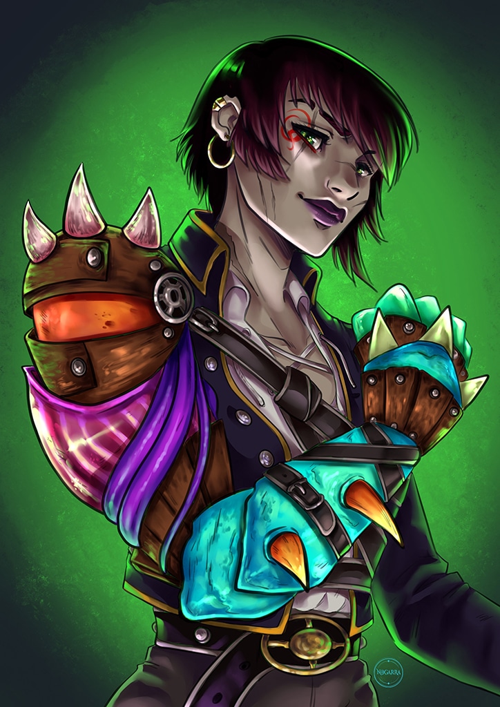 Charadesign Gropoings par nogarra