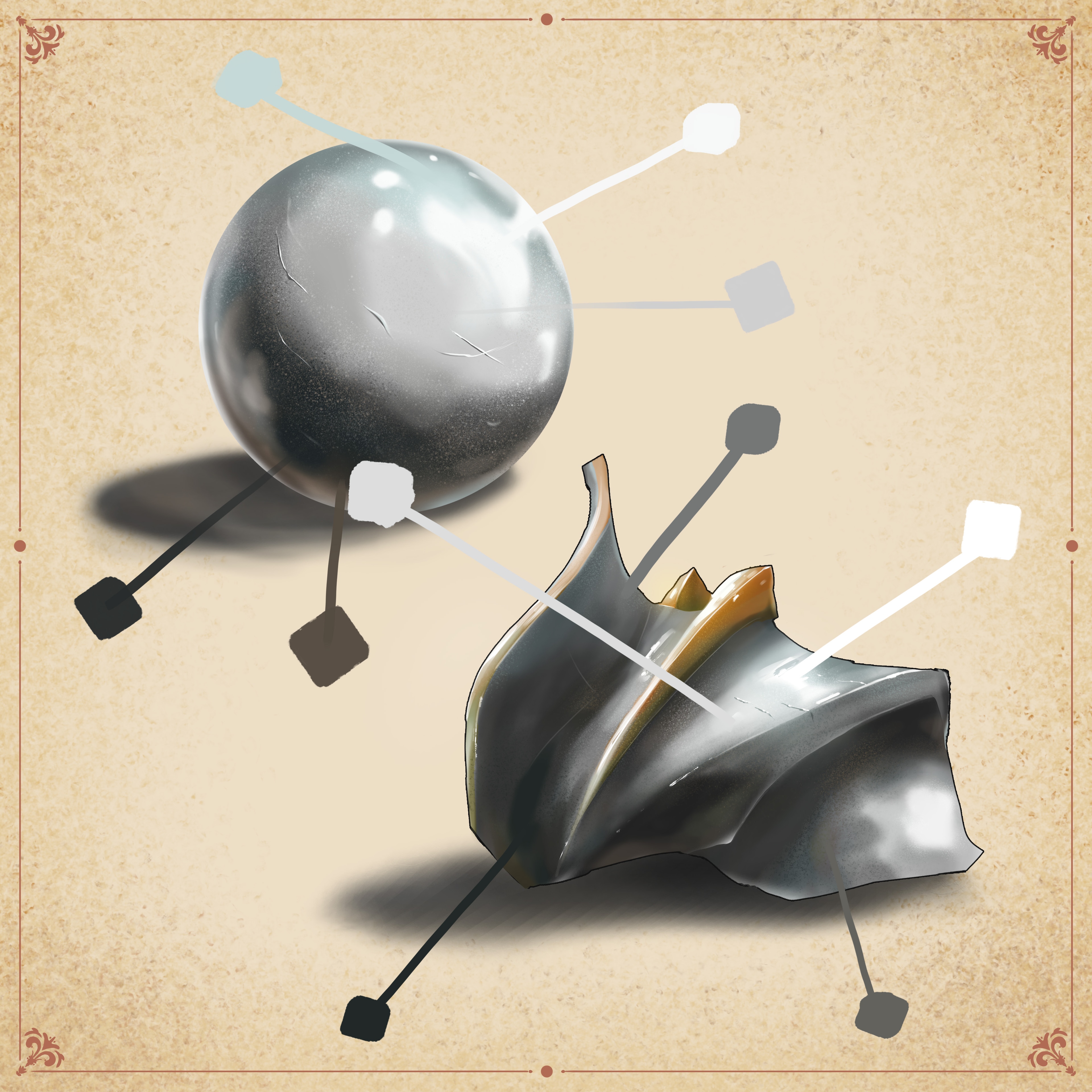 Study 01 - Silver / Argent par soryun_art