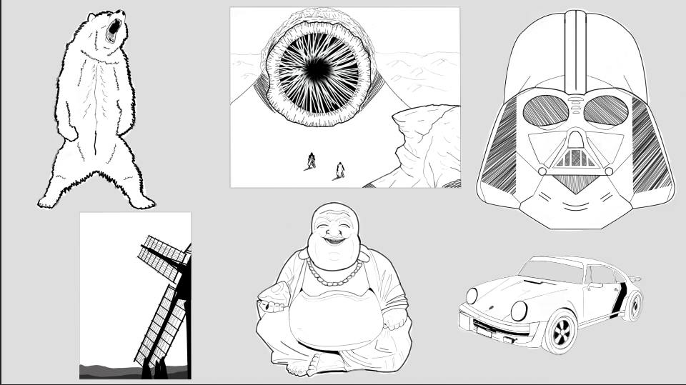 Première planche croquis par acx