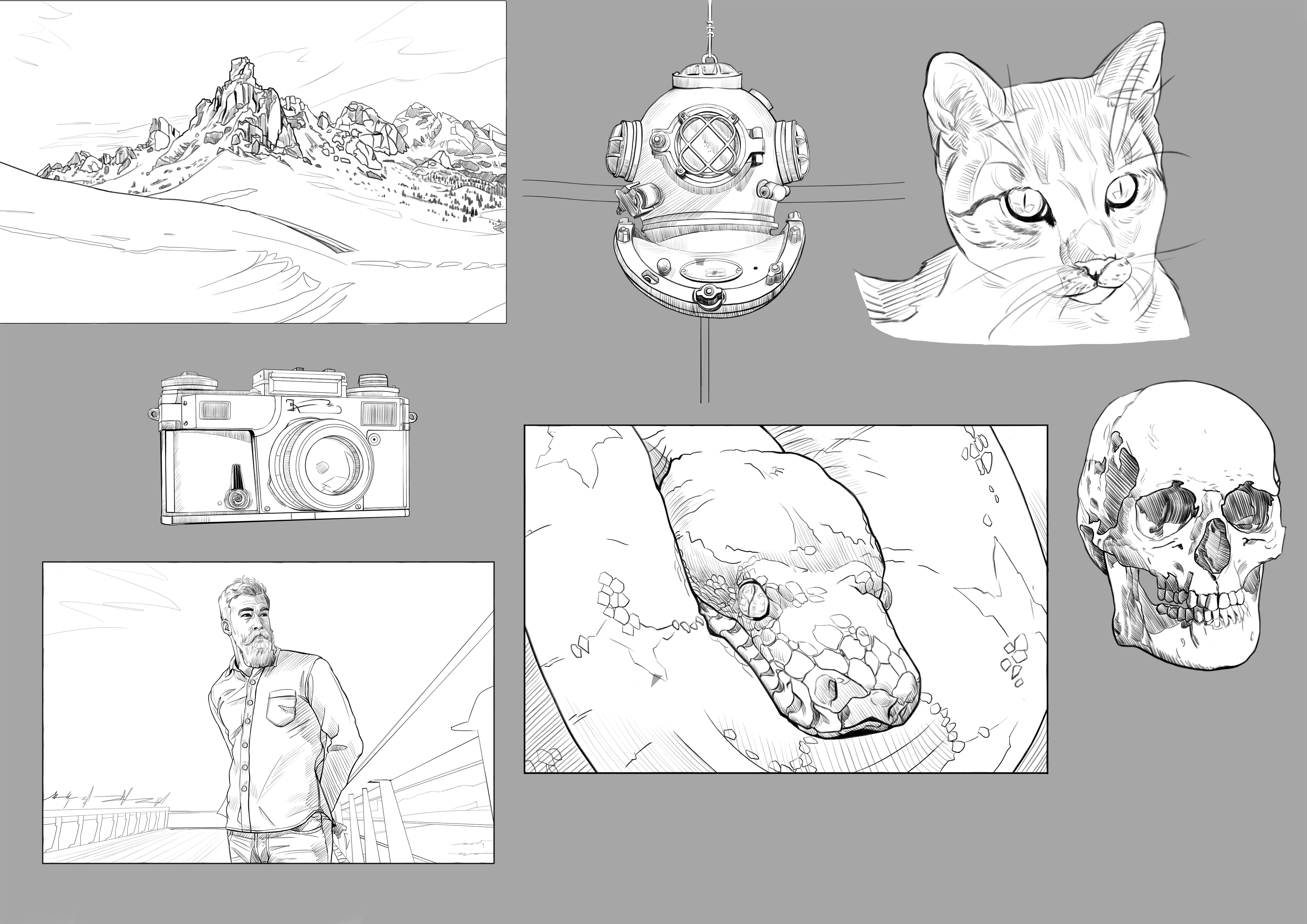 Planche de croquis par coz_art