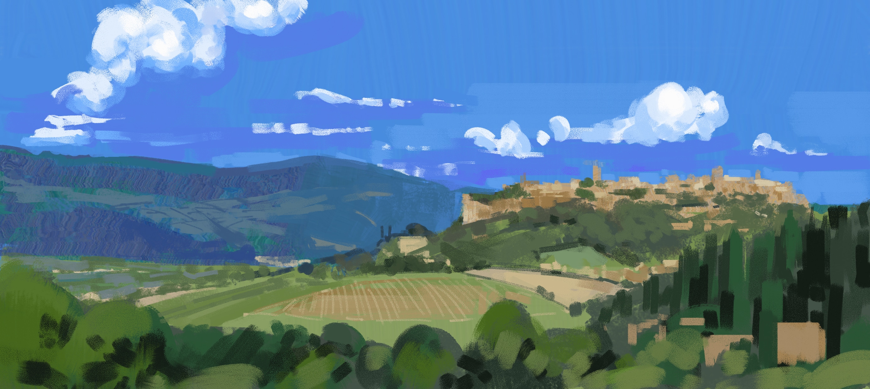 Plein air April - 25 & 26 par Zoh
