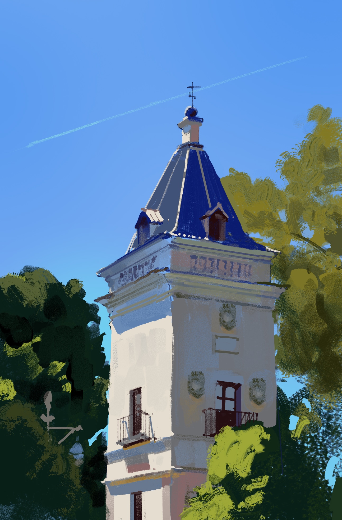Plein air April - 25 & 26 par Zoh