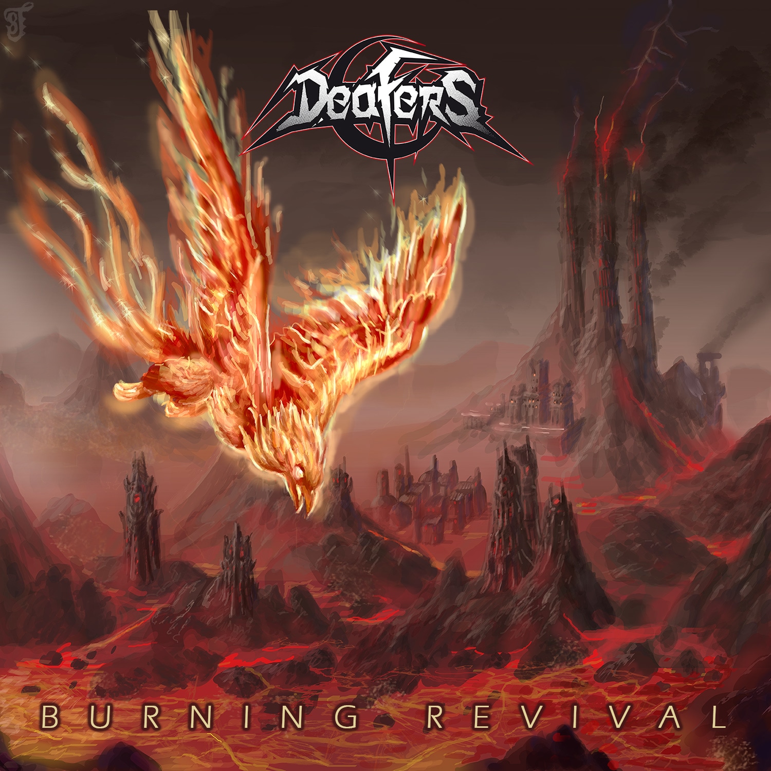 Pochette CD Deafers par Telamon