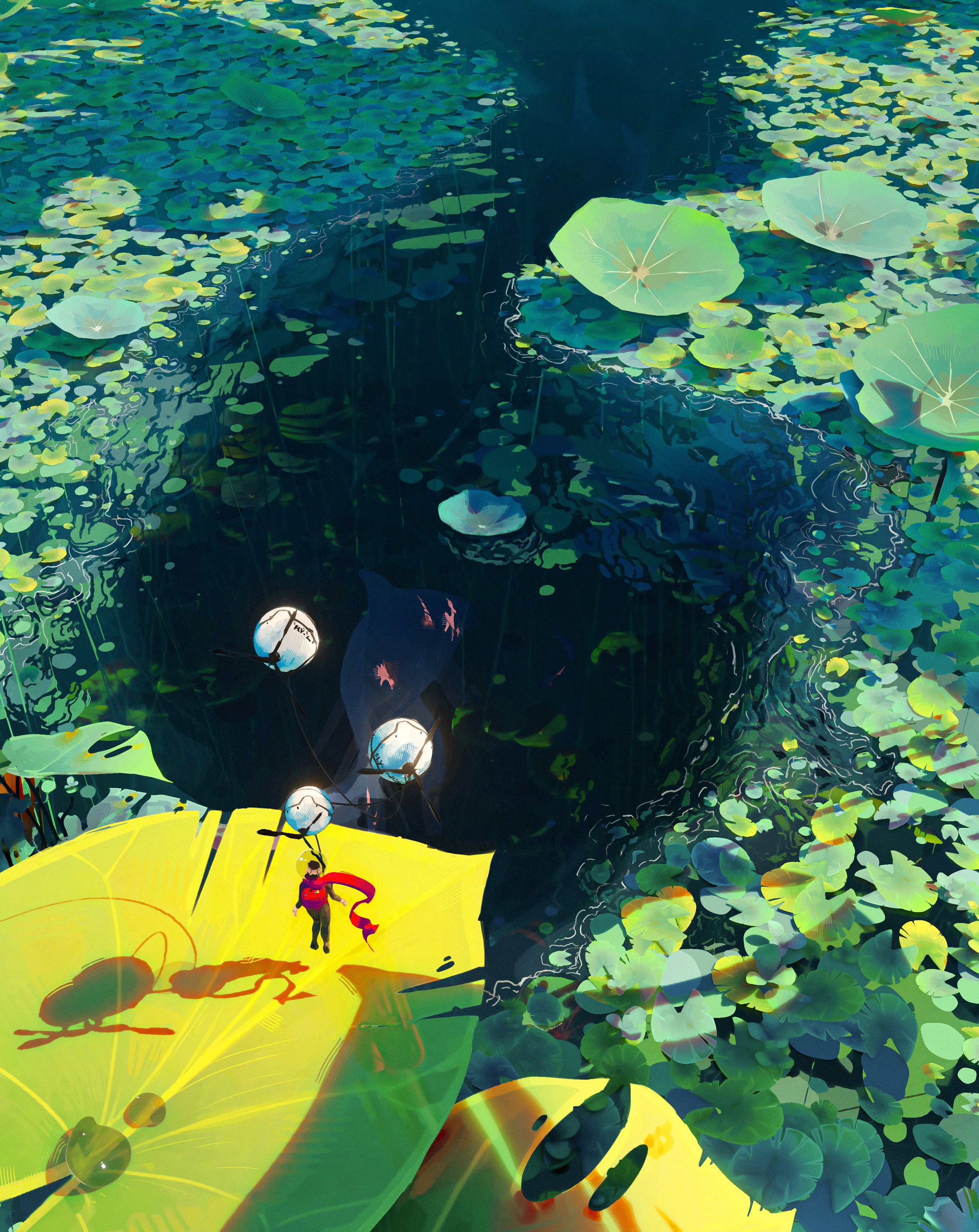 Pond par YAMO