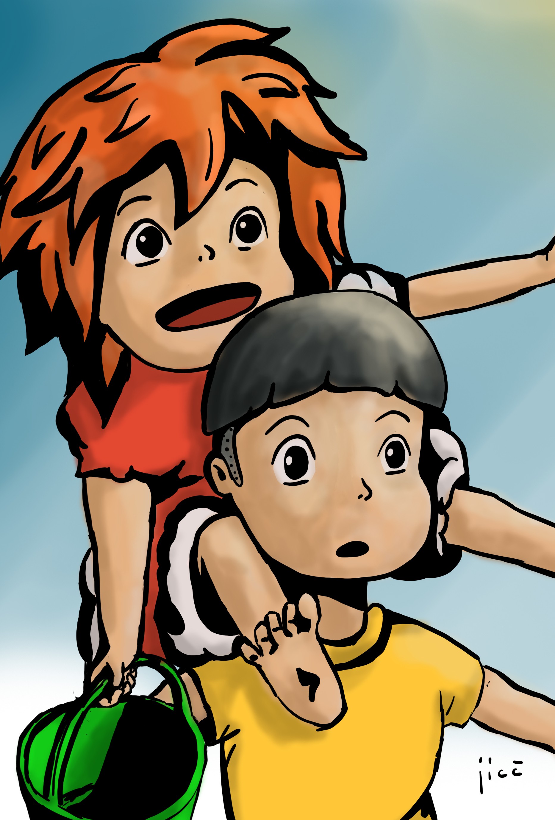 Ponyo par Jicé