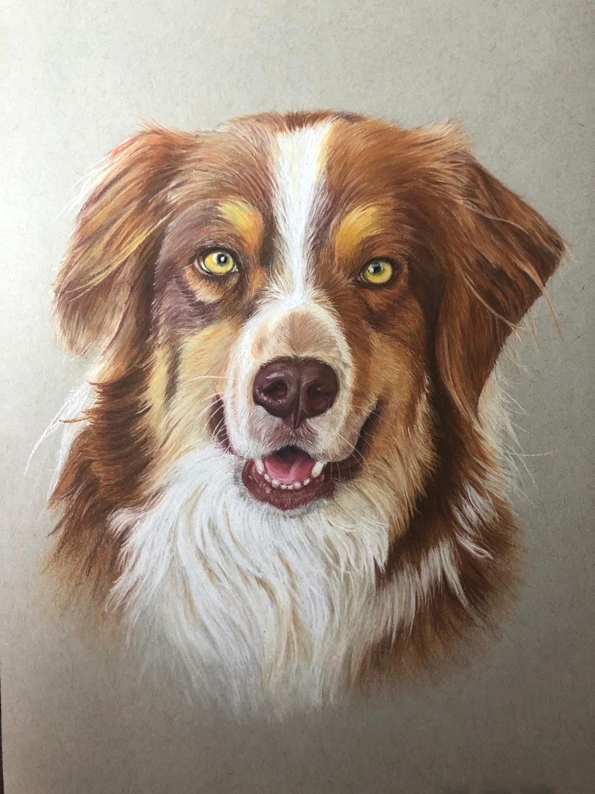 Portos - Portrait au pastel par Maja
