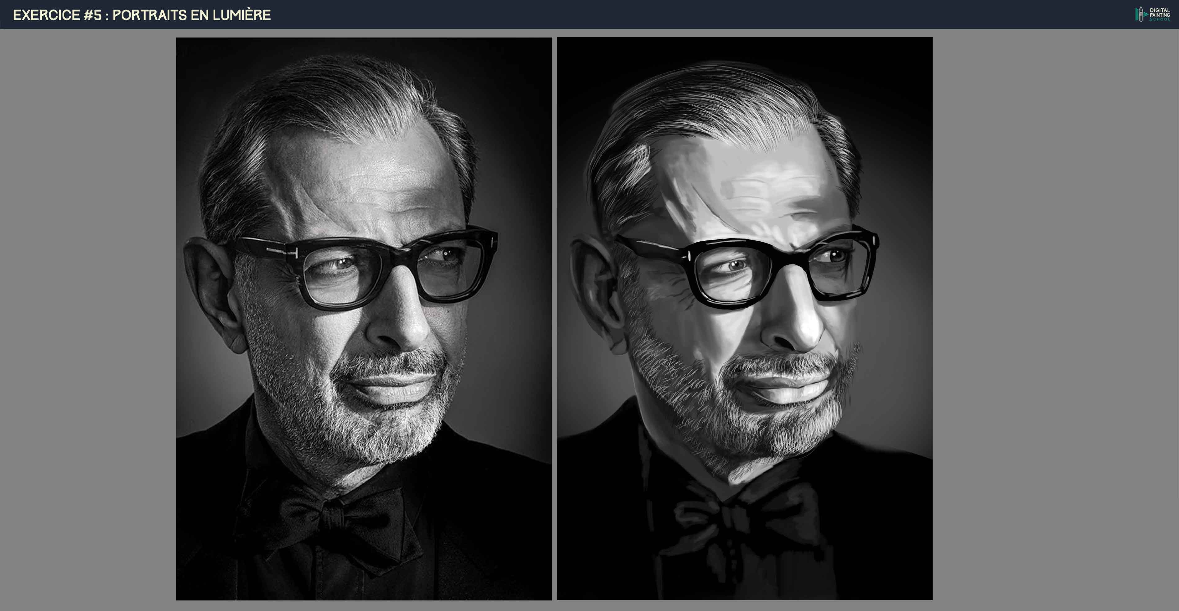 Jeff Goldblum par AlexArkane