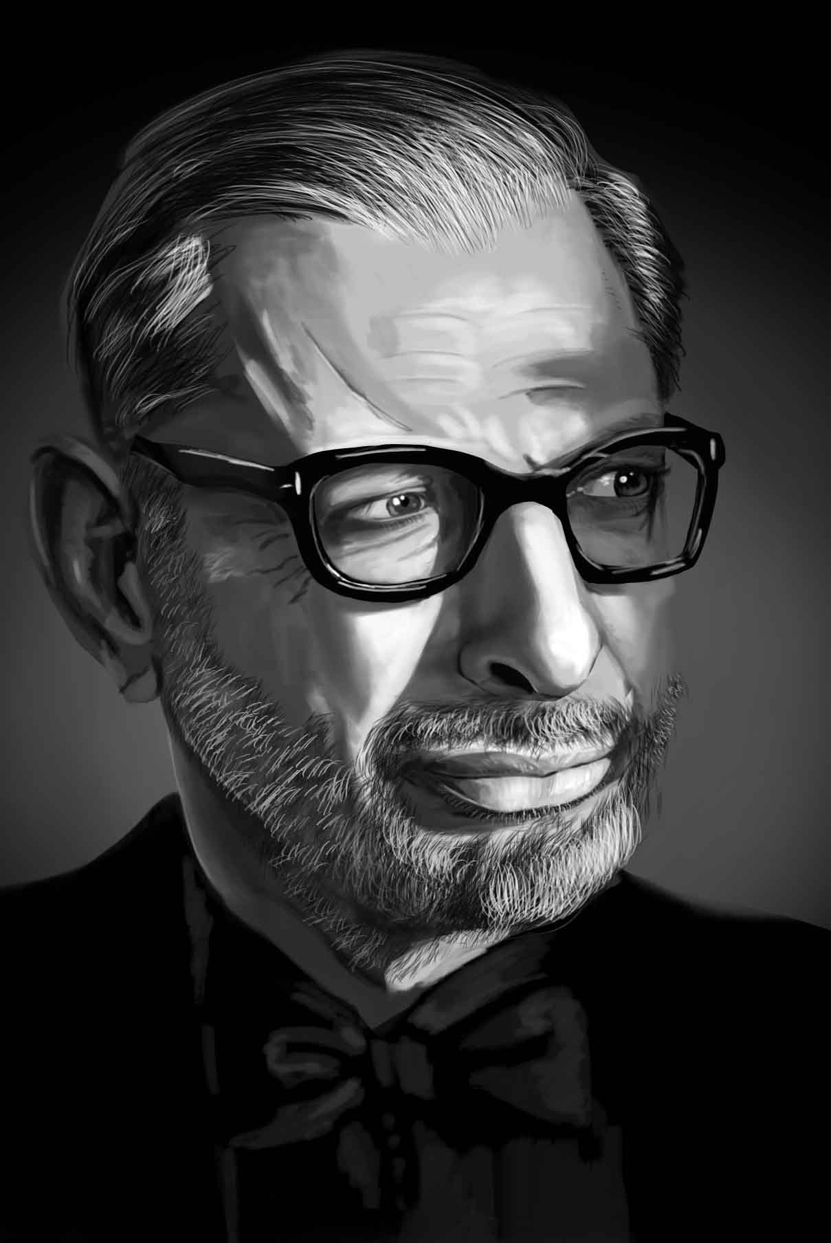 Jeff Goldblum par AlexArkane