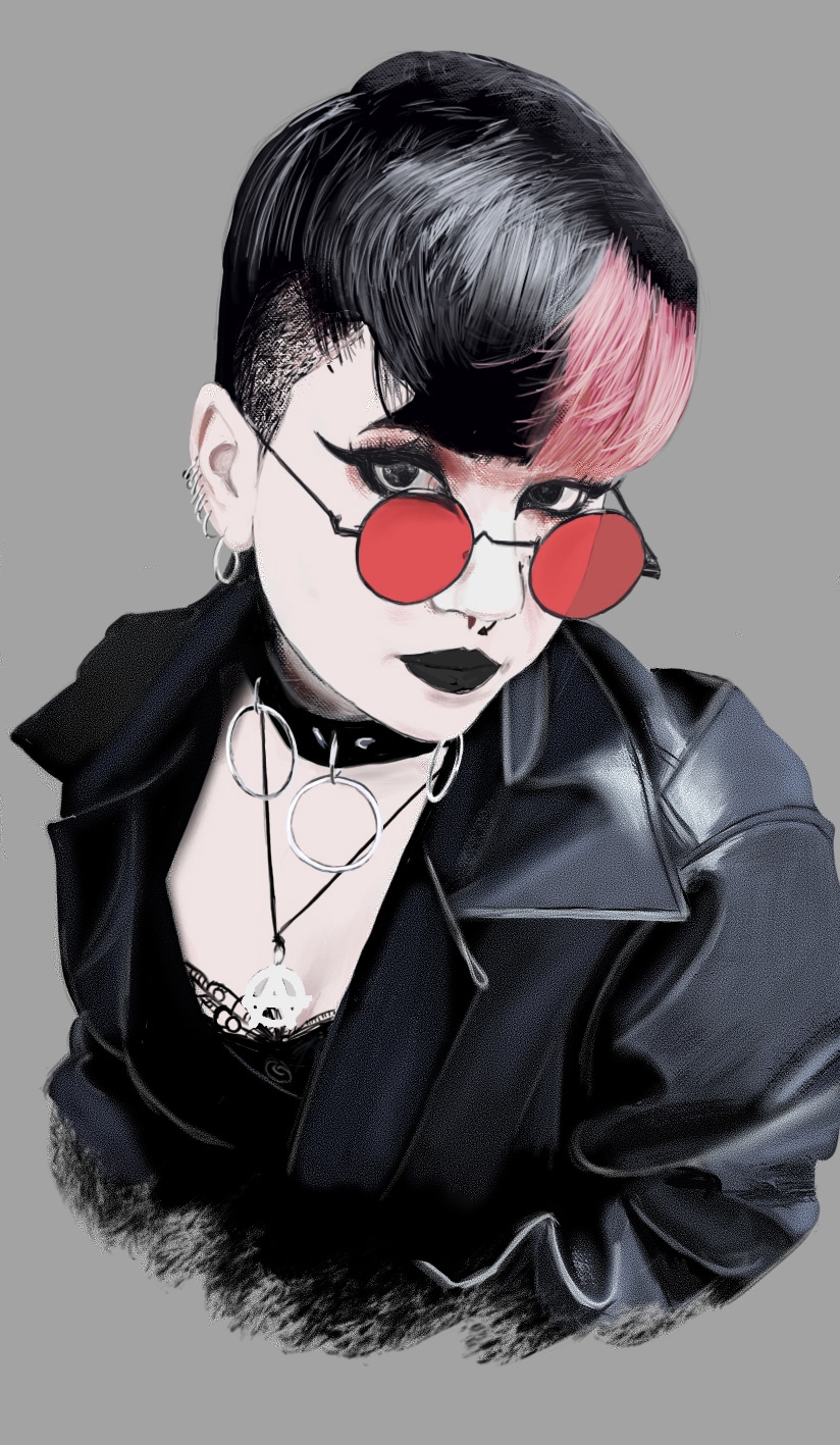 Portrait par Taliesin