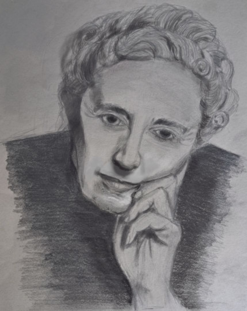 Portrait Agatha Christie par guenaelle
