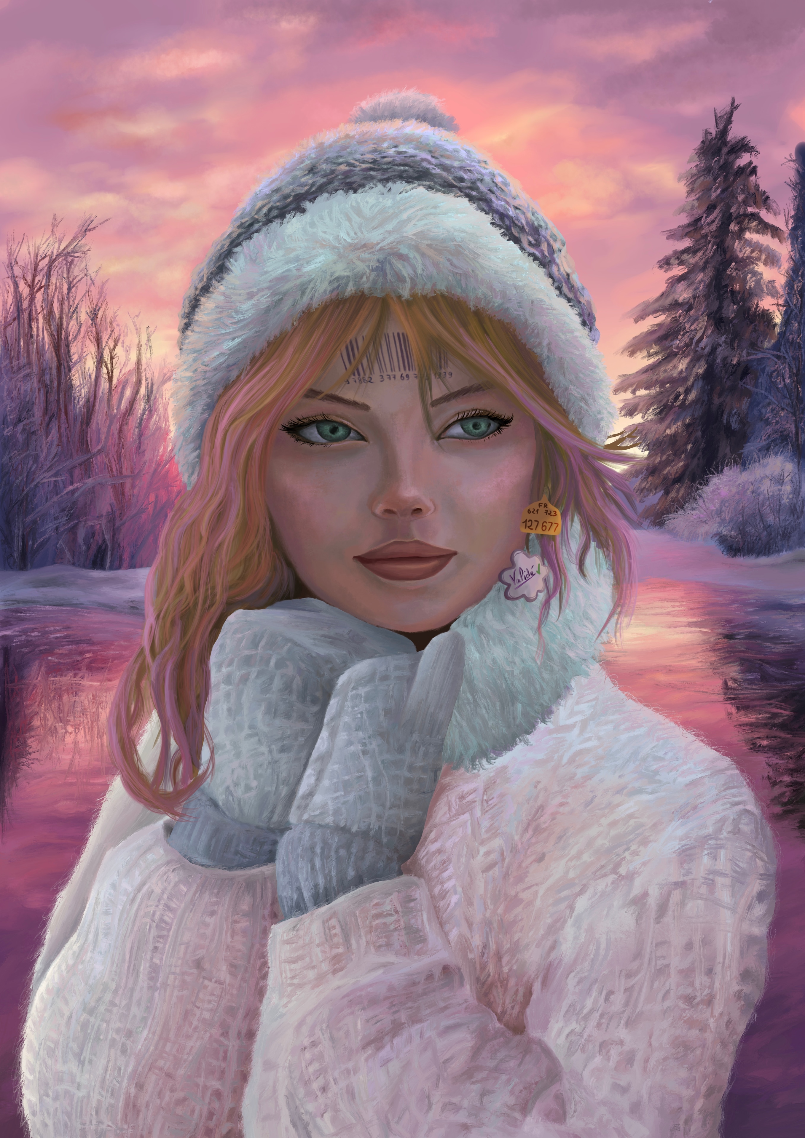 Photo d'une fille instagramable par nephtysart