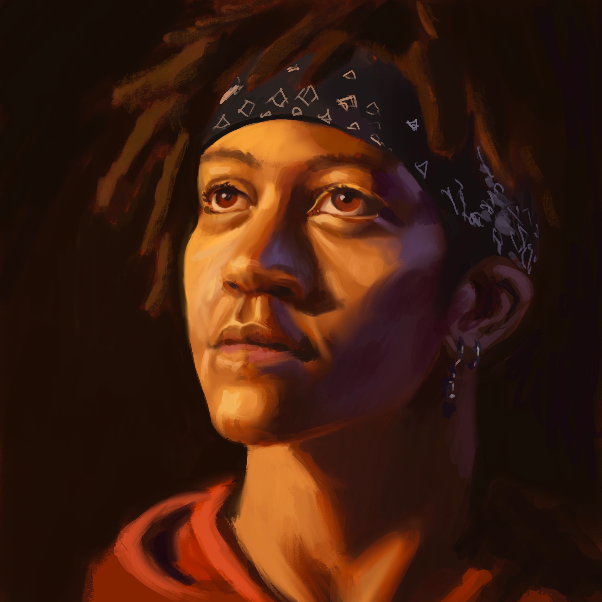 Etude portrait par Caro