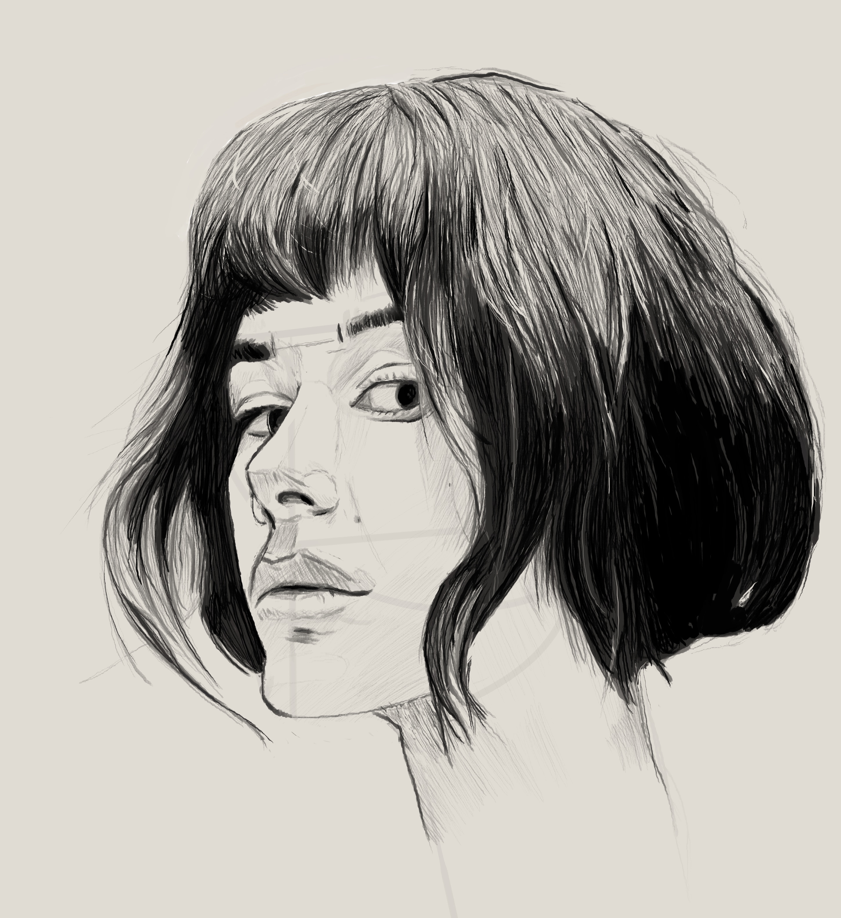 Portrait lines par Taliesin