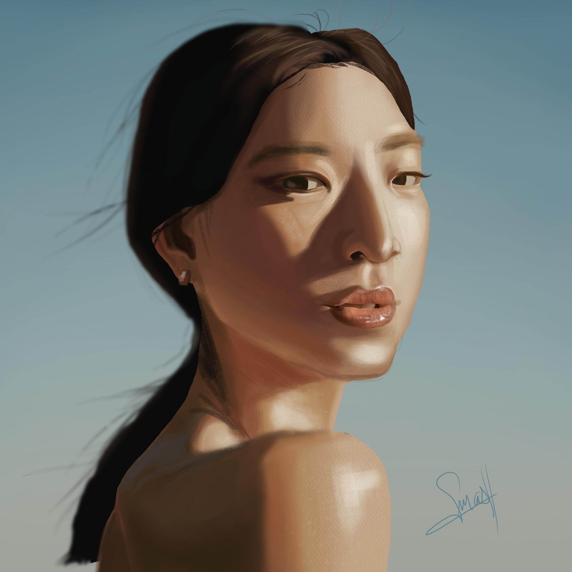 Portrait n°3 par smash_no_jutsu