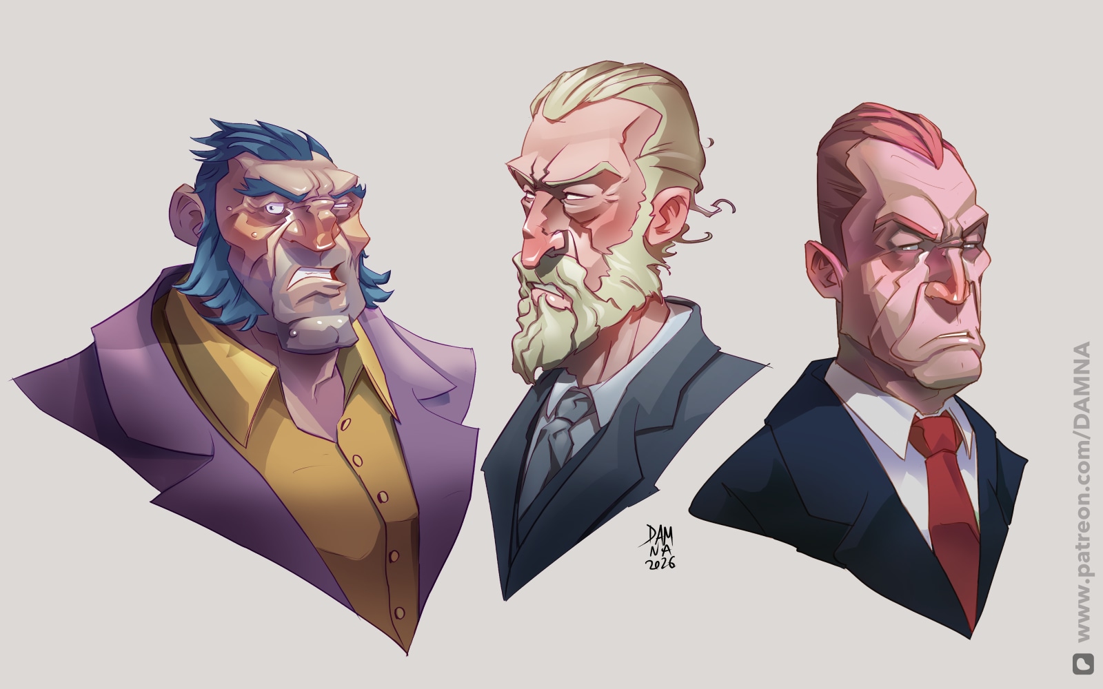 Portraits par Dam Na