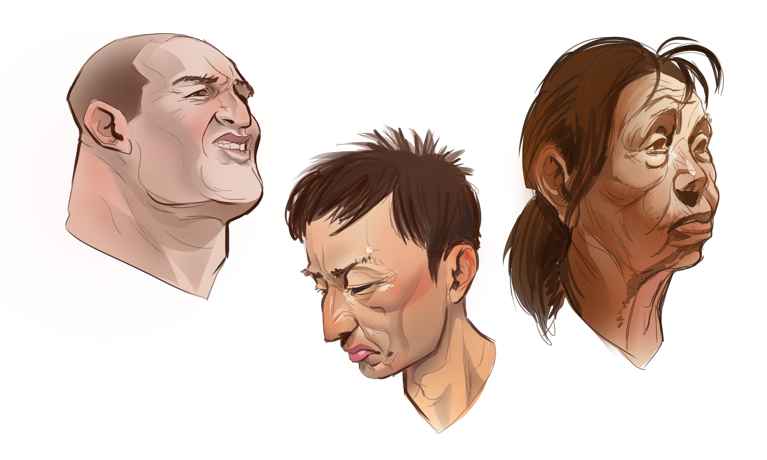 Portraits par Dam Na