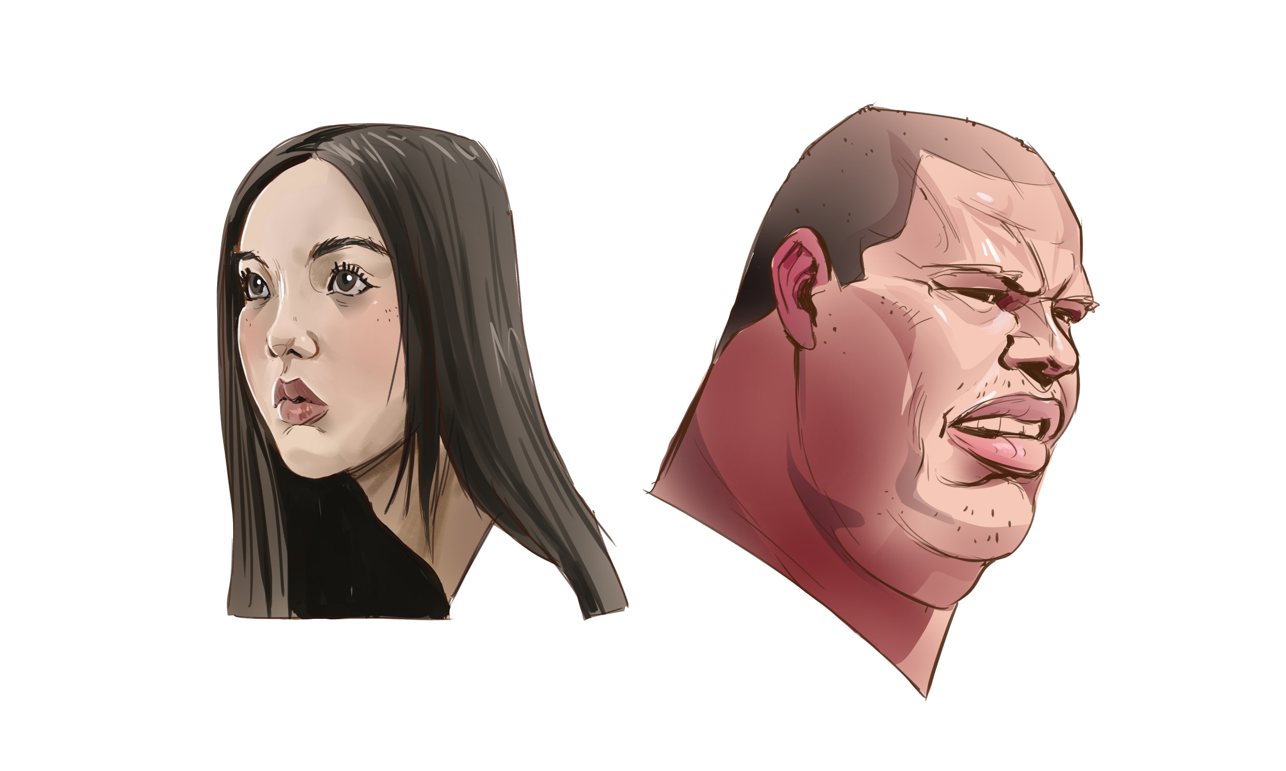 Portraits par Dam Na