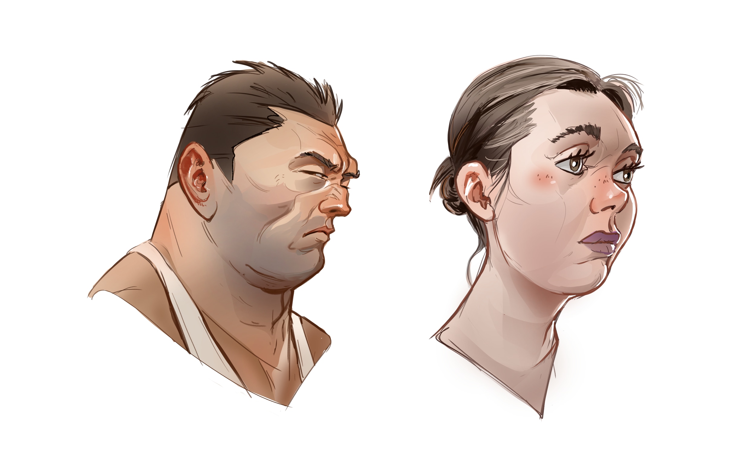 Portraits par Dam Na