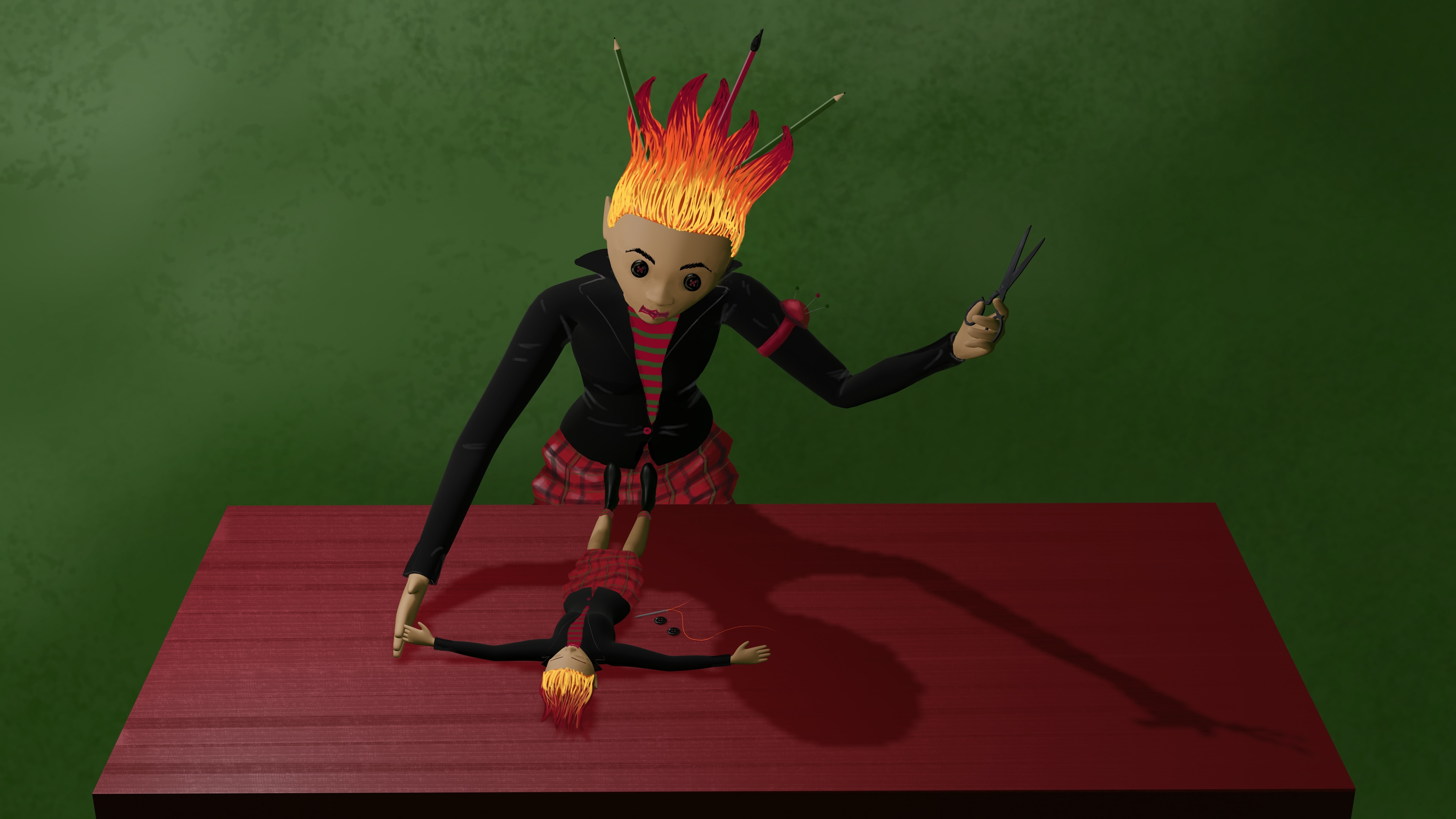 Défi septembre 2025 - Analyse et Personnage bonus fan art par Laurence Veron-Dor