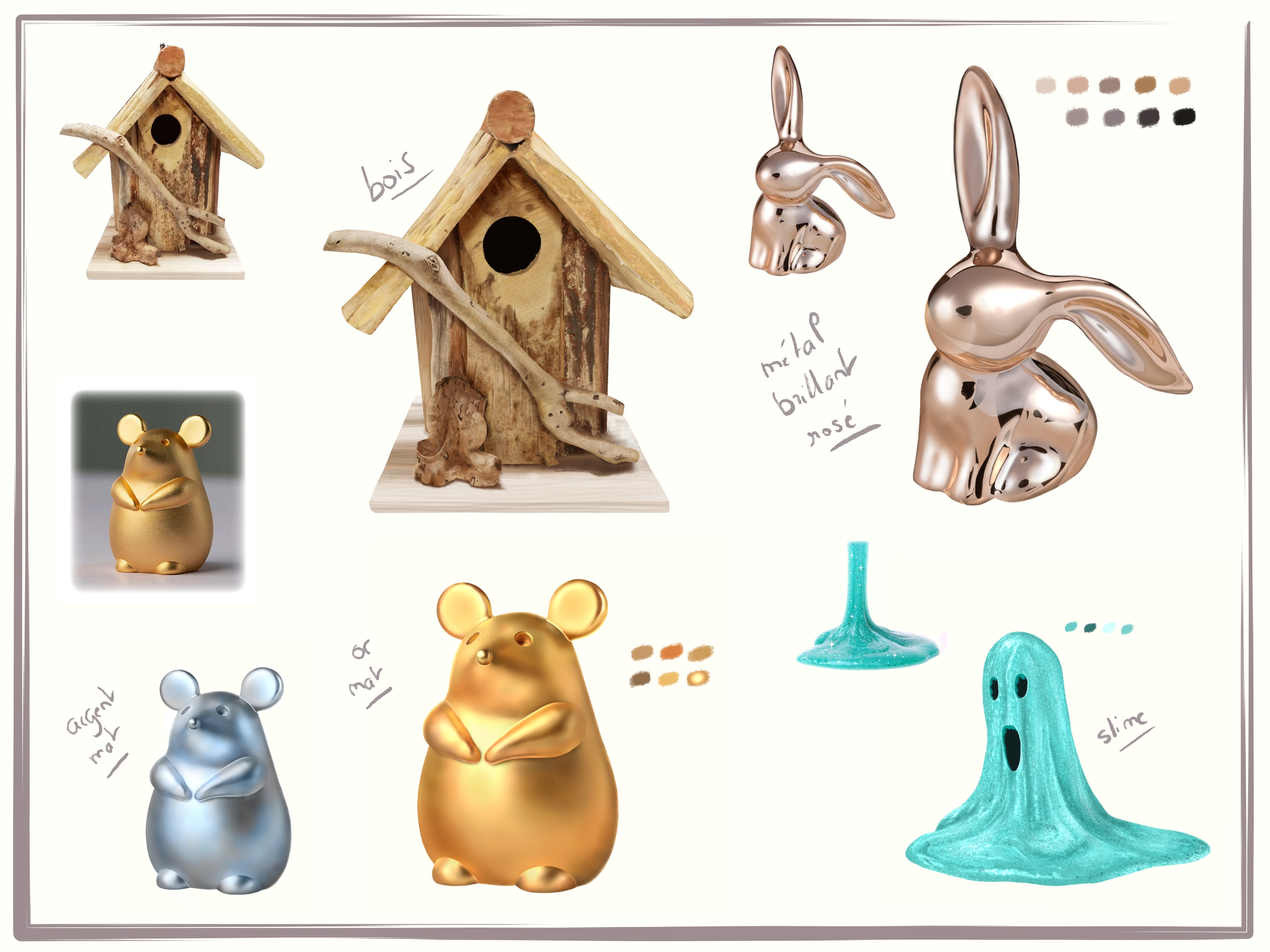 PARTIE 1 - CHAPITRE 5 - MATERIAUX REALISTES par Lara Patouille