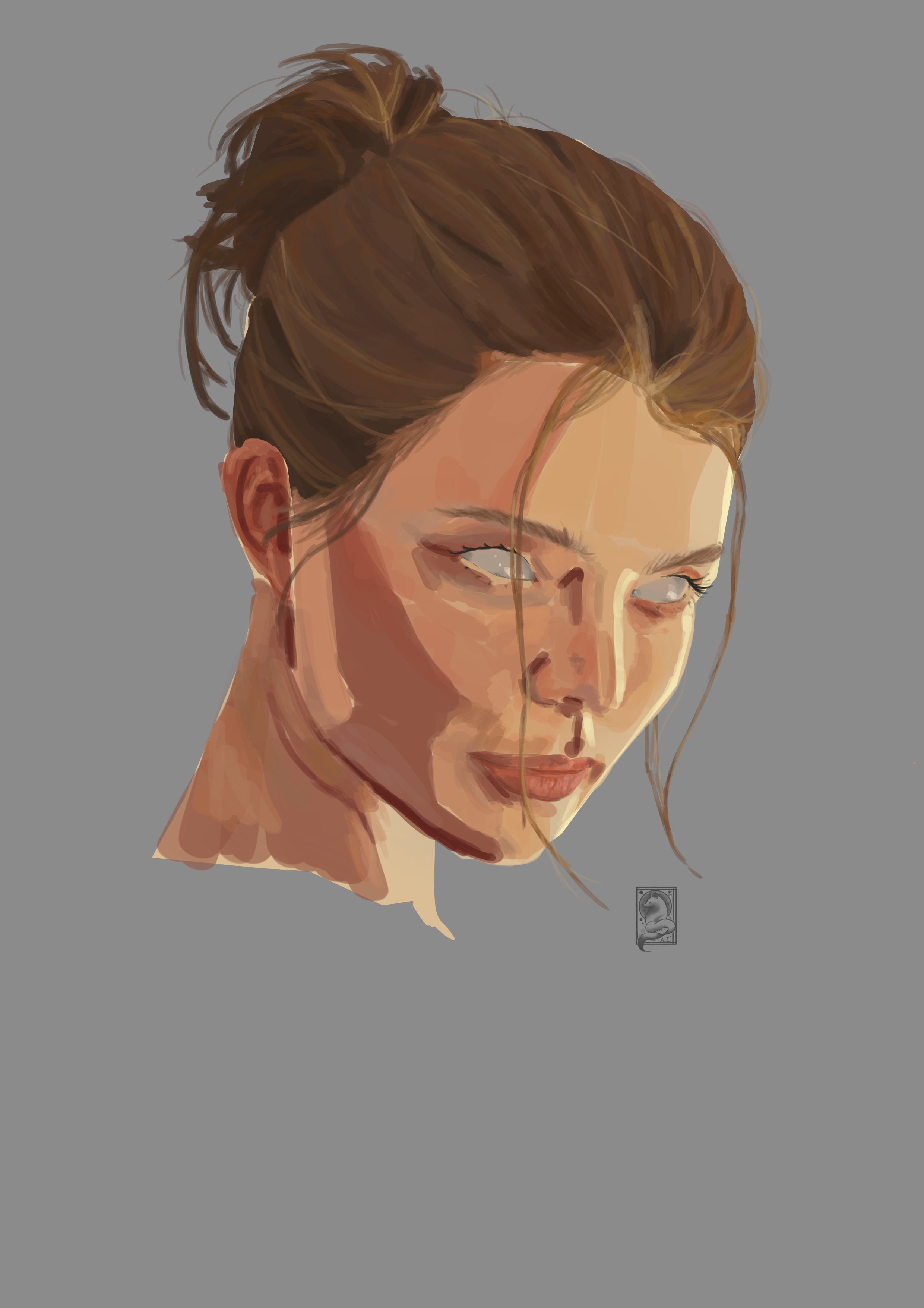 Study portrait 3(skin) par ALArts