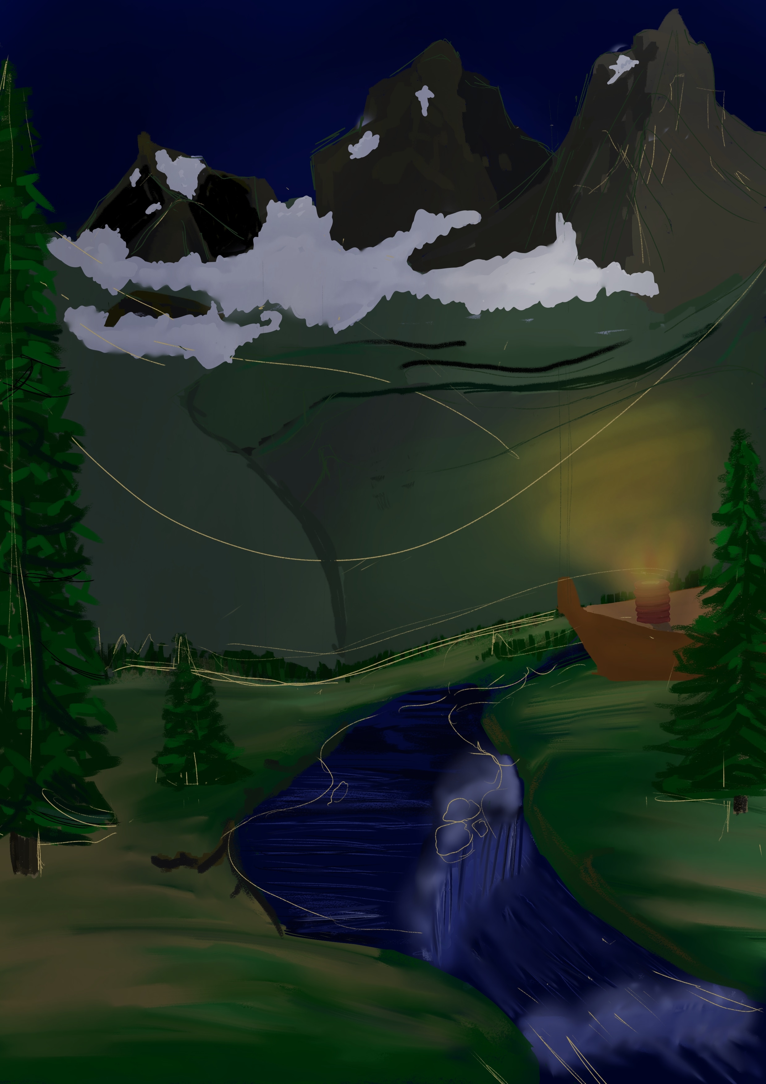 Lueur pour avancer par Flysky