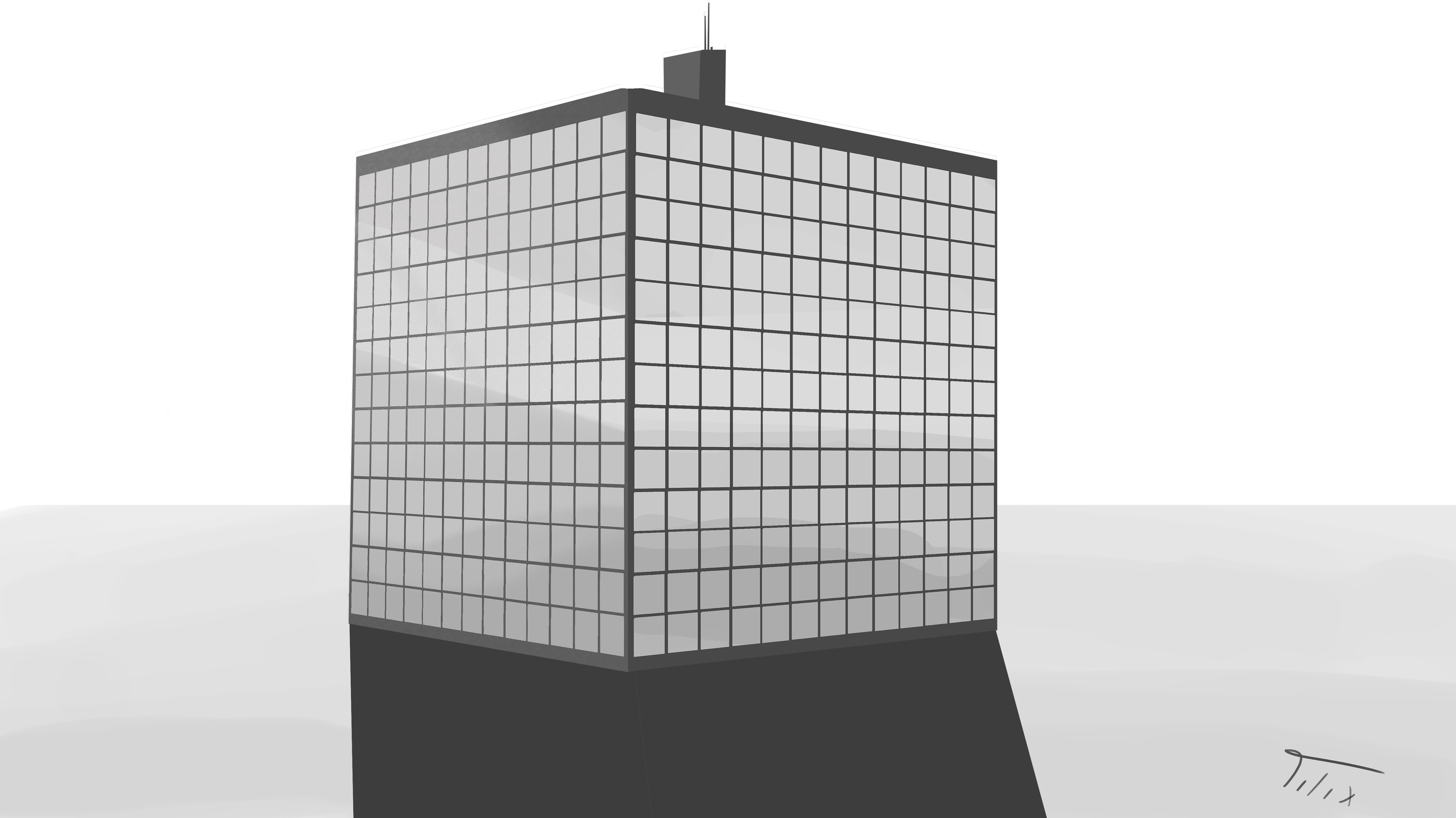 Premier digital painting par TITIX