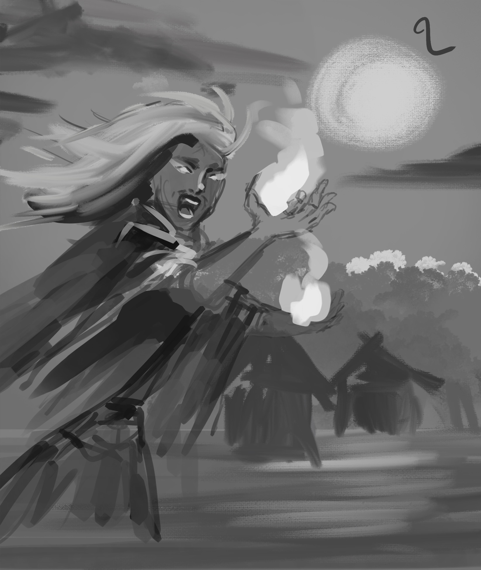 SORCIERE DU FEU (final) par Moscardino