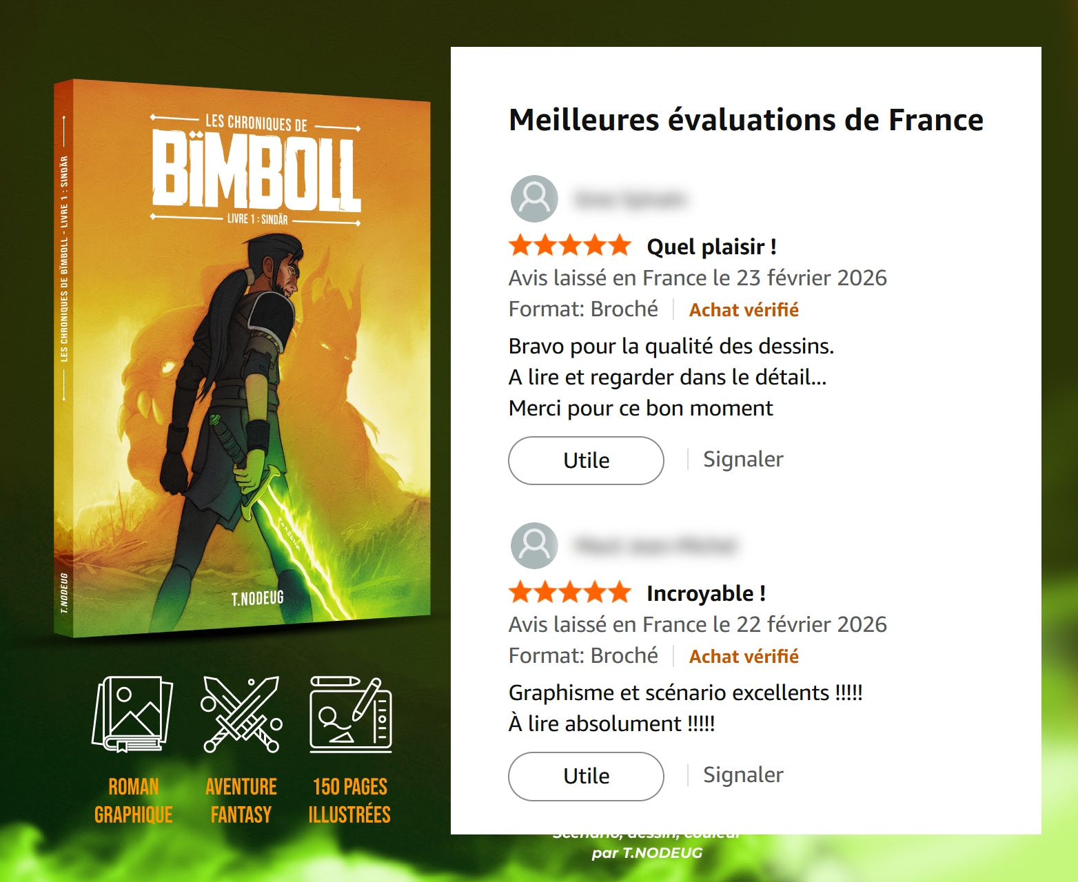 Les Chroniques de Bïmboll - Livre 1 : Sindär par gtpix