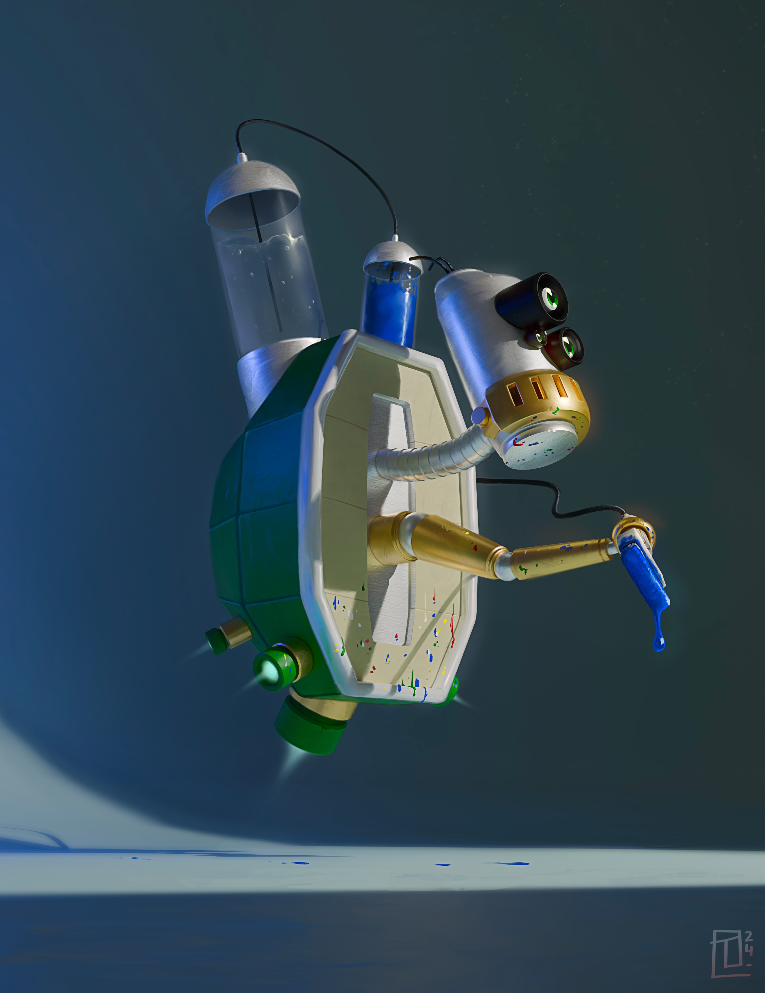 Robot Blender - Prototype B par Tchewi