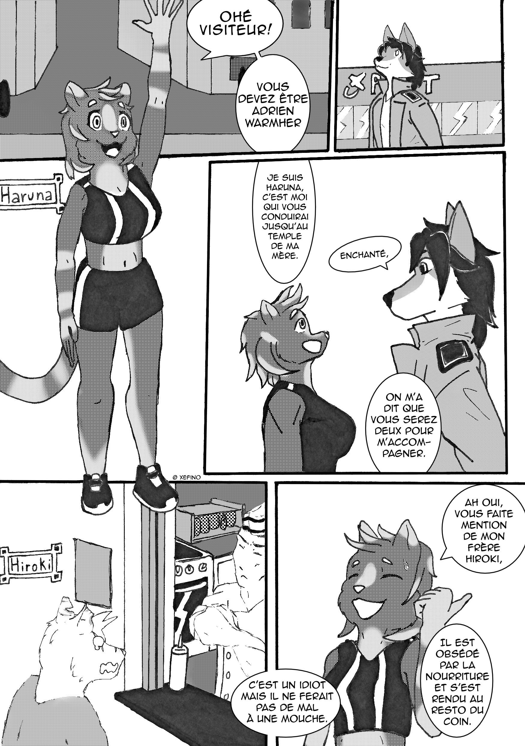 Prototype Manga page par xefino_35