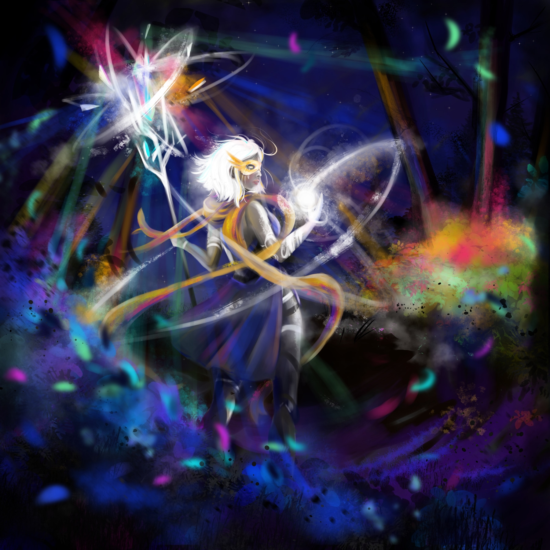 Magie prismatique par Cléophie