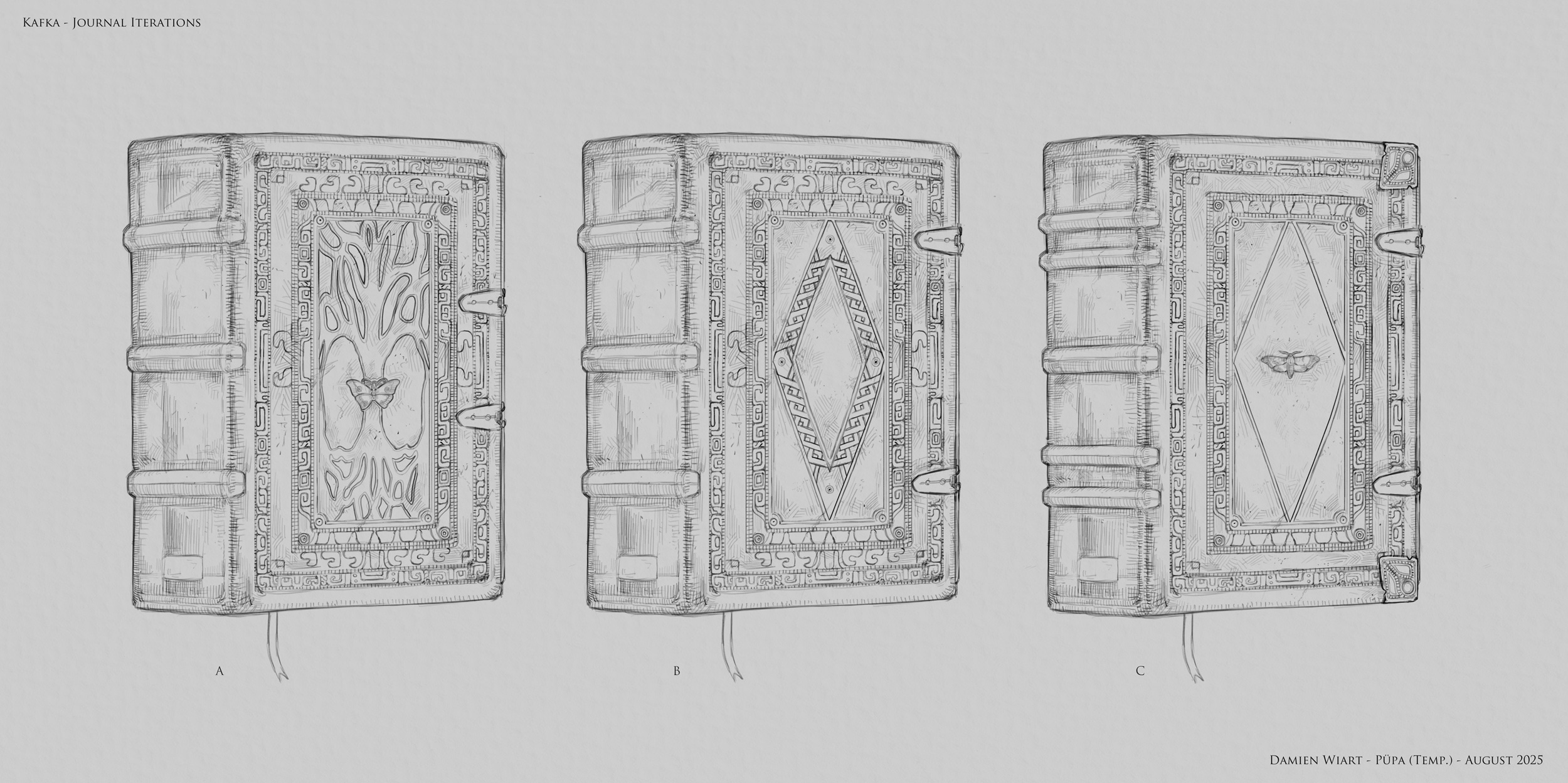Prop Design, pour Püpa : Journal de Kafka par damien_wiart