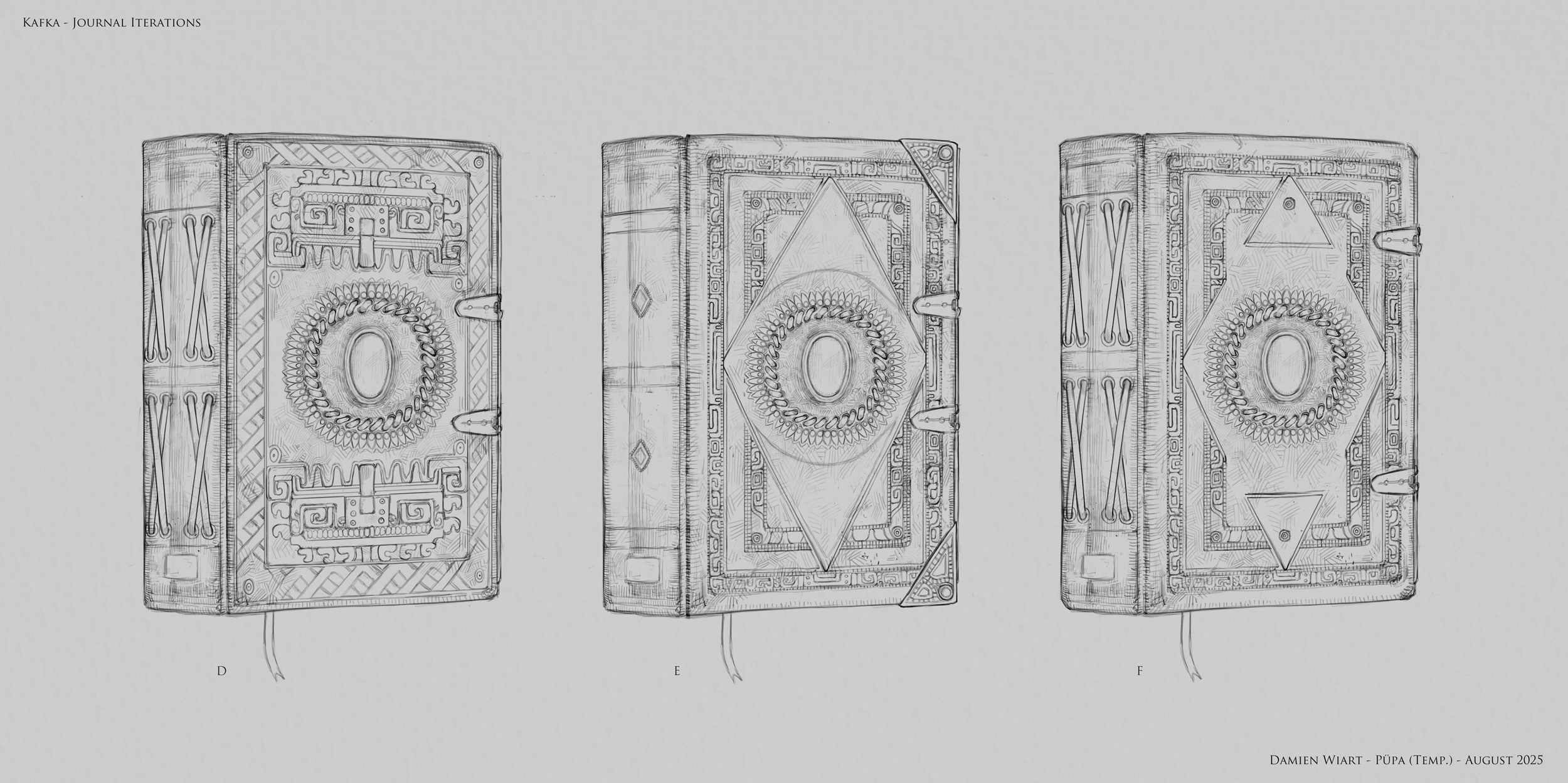Prop Design, pour Püpa : Journal de Kafka par damien_wiart