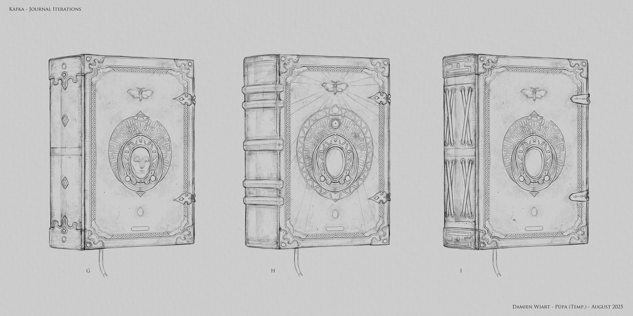 Prop Design, pour Püpa : Journal de Kafka par damien_wiart