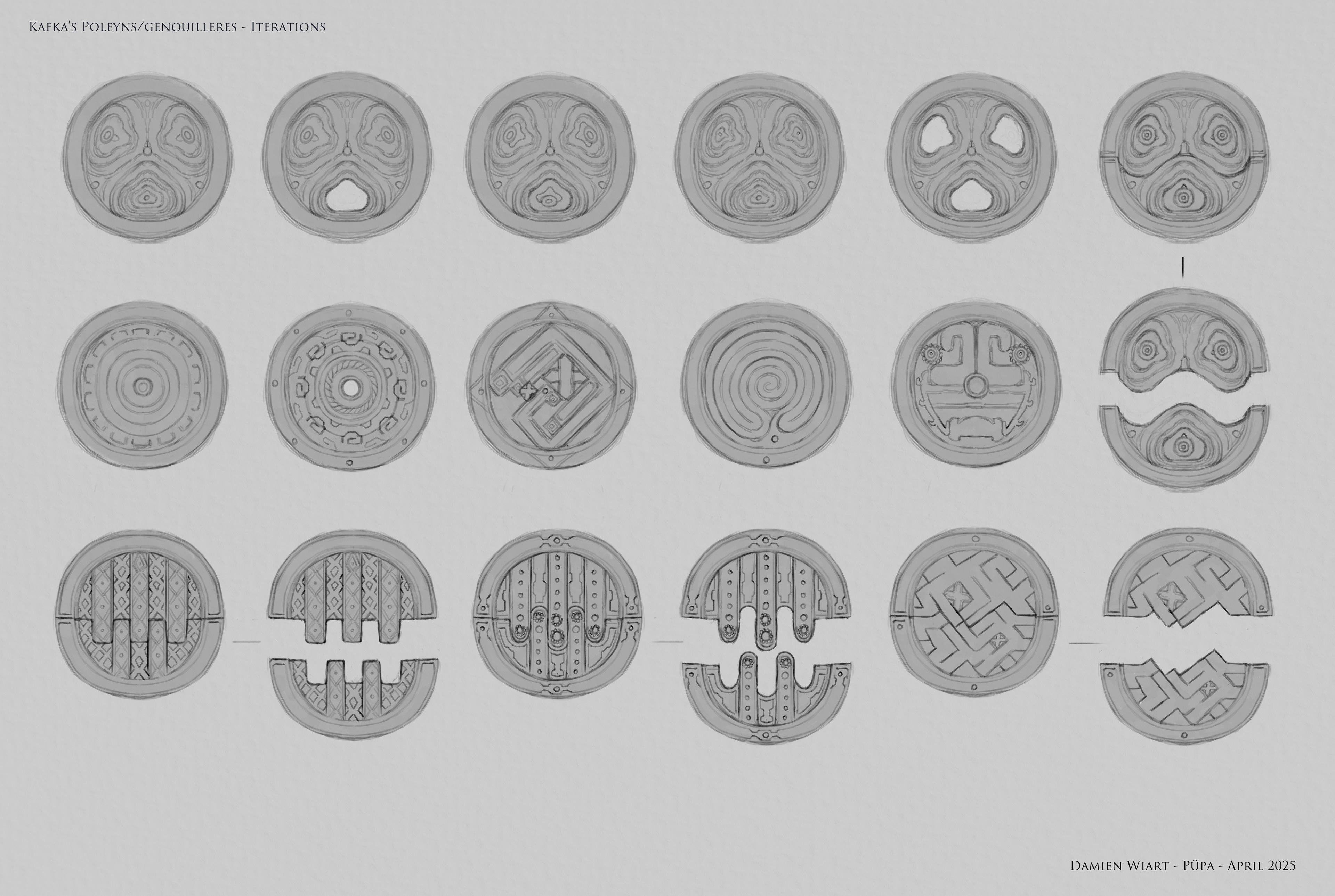 Kafka - Character design finalisé et Turnaround par damien_wiart