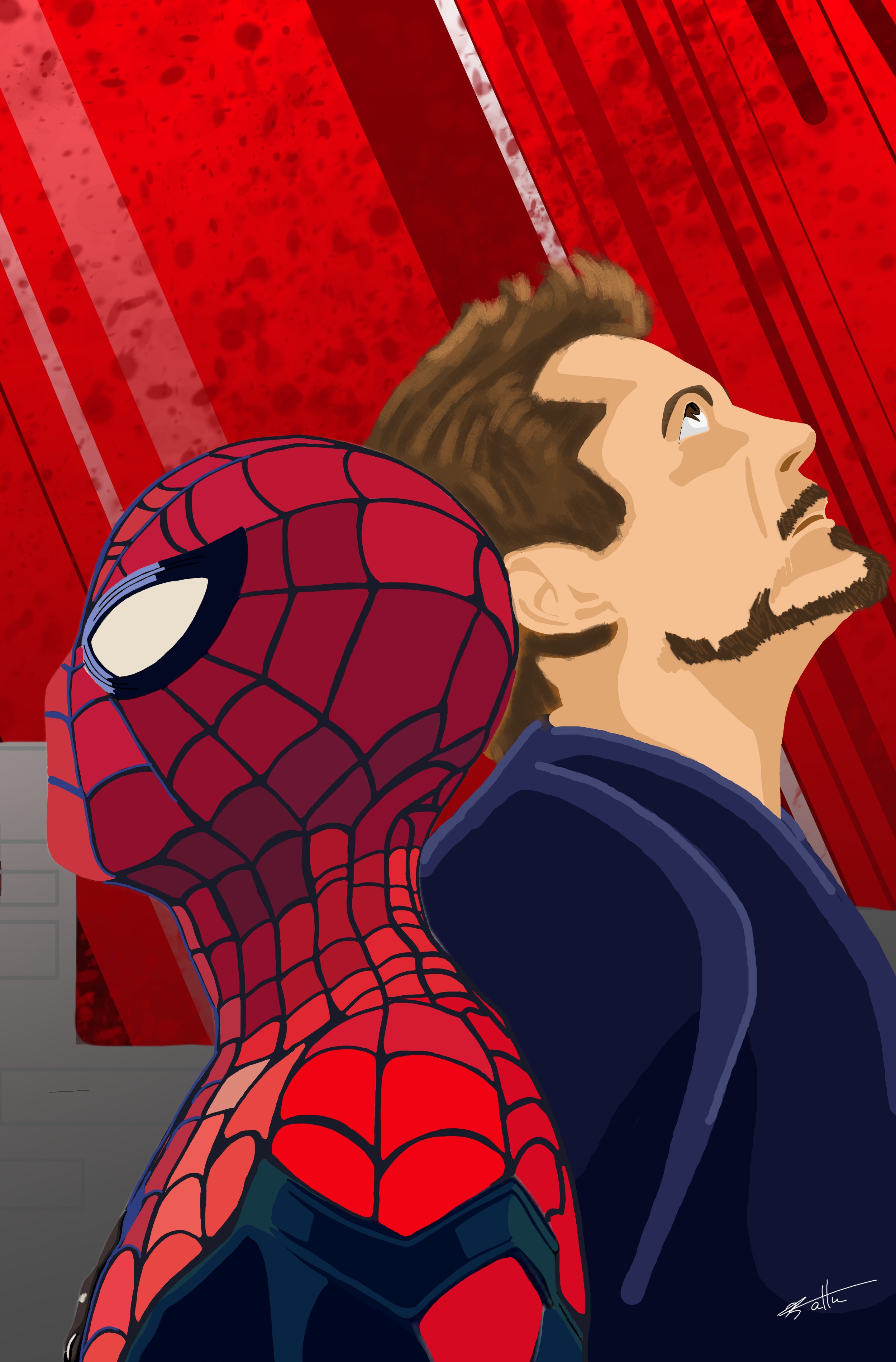 spidey et rdj par tim_b2l