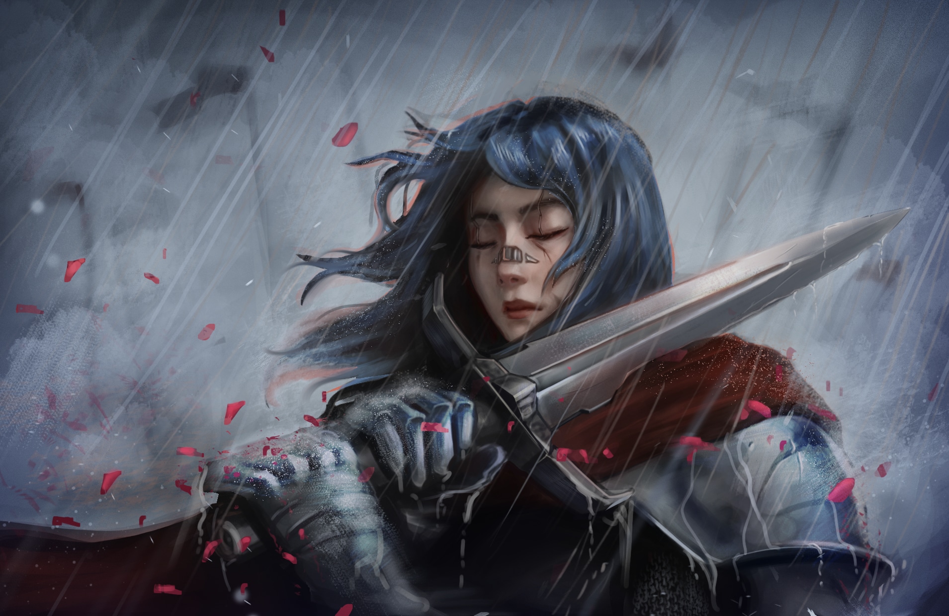 Rainy Knight par OXDart