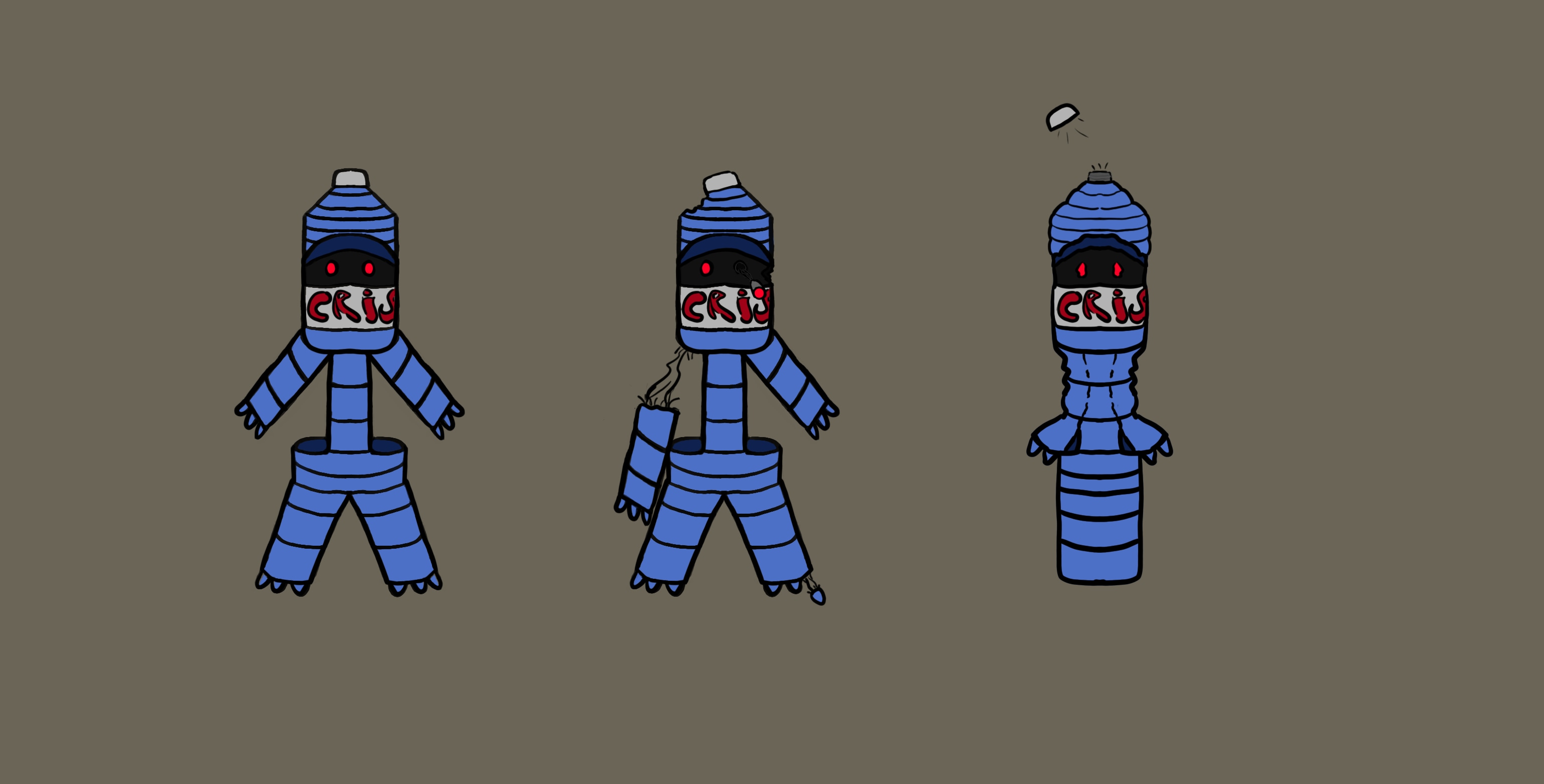 mon  concept art de robot fou par Aaronwalker19