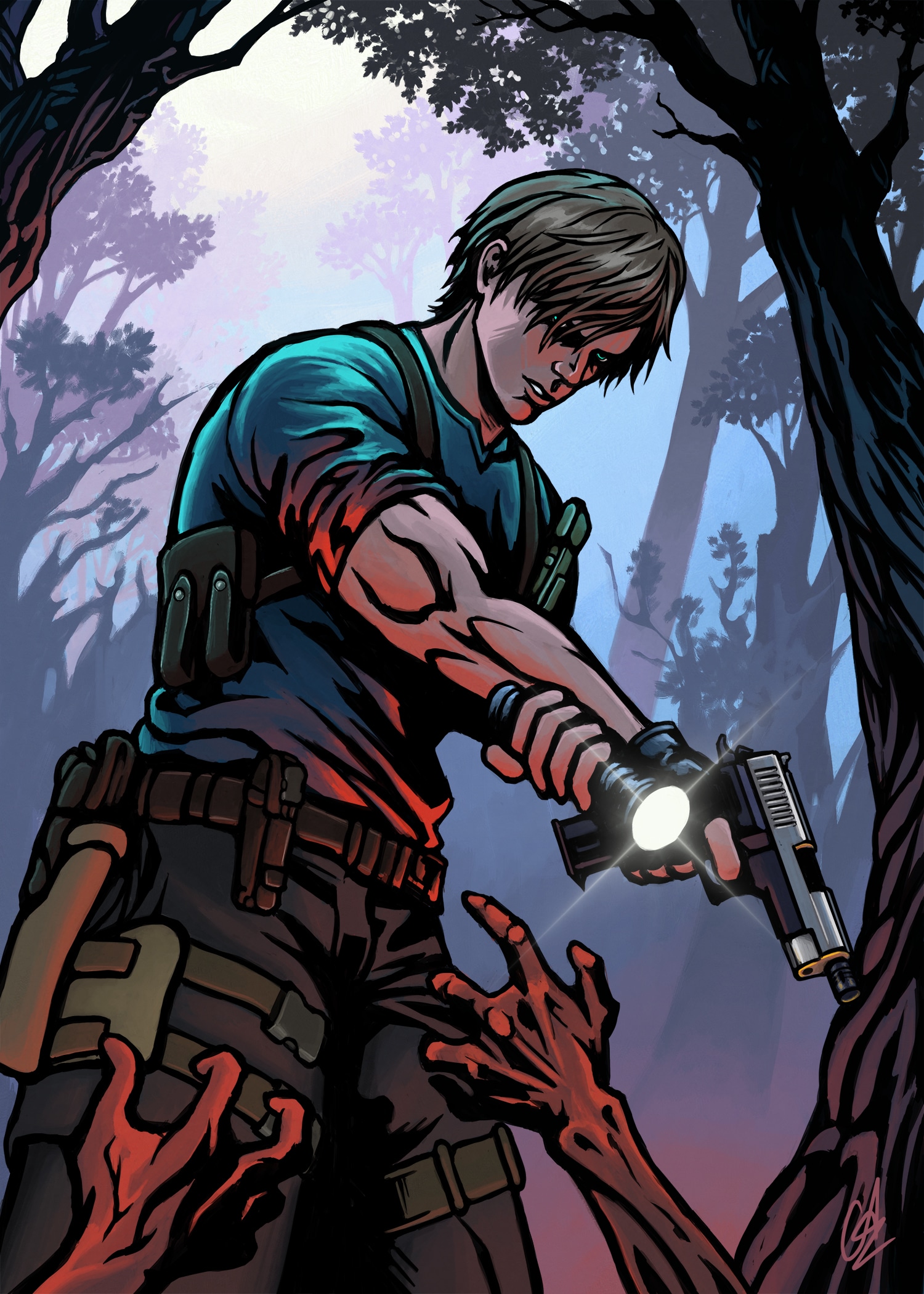 Leon S. Kennedy - RE4 par chad