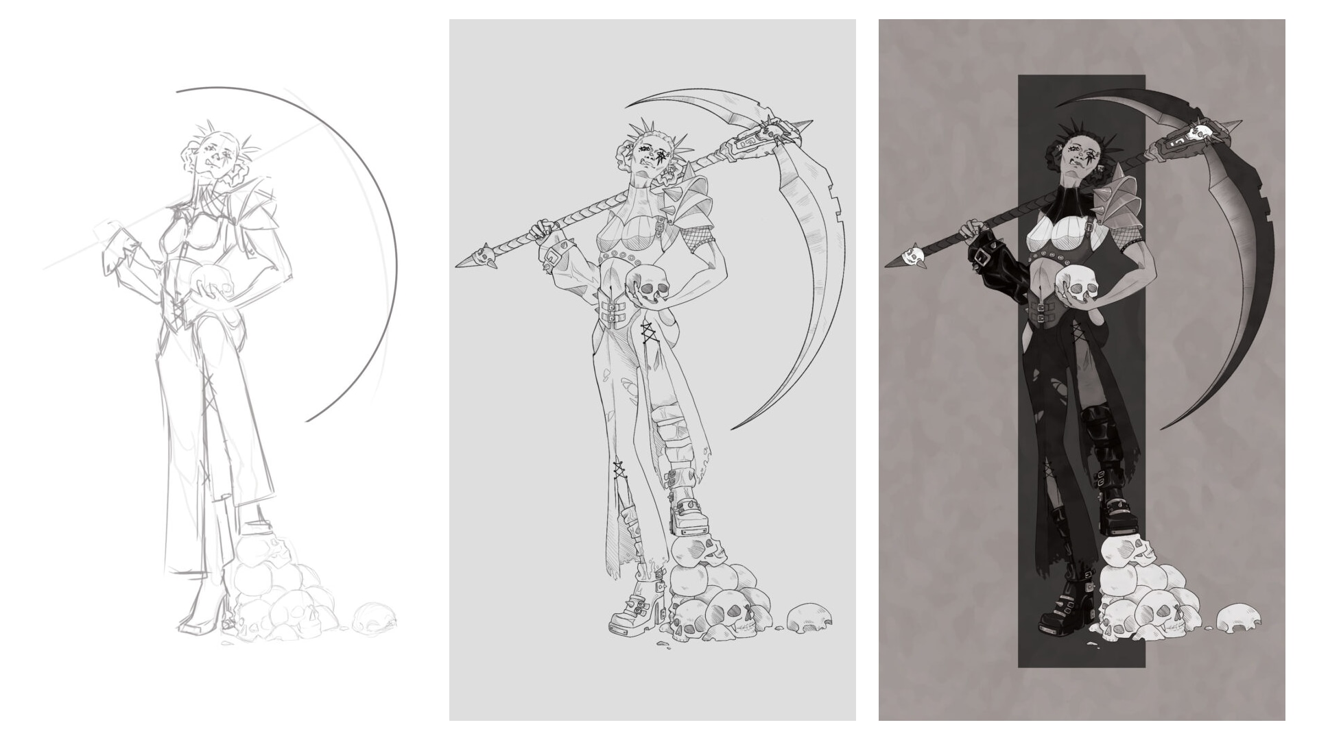 REAPER & CHARON par Kim