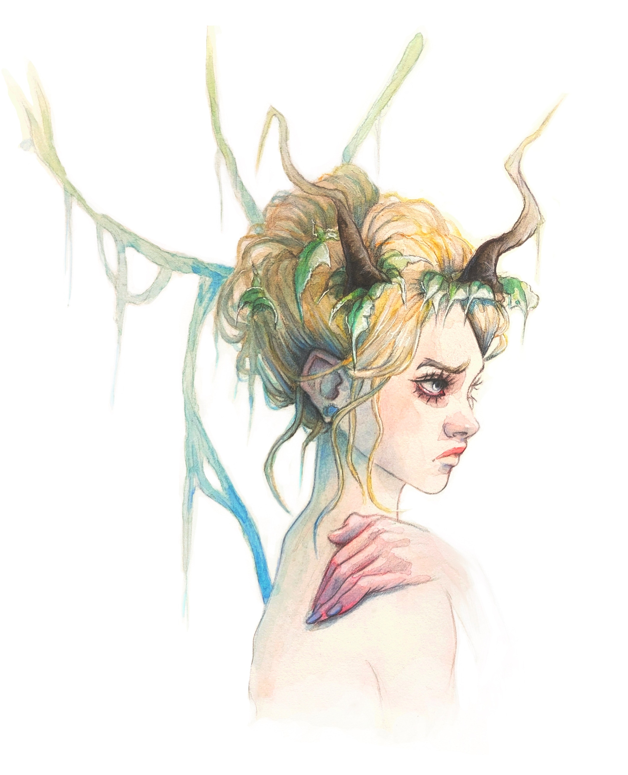 Aquarelle par Chloé Sym