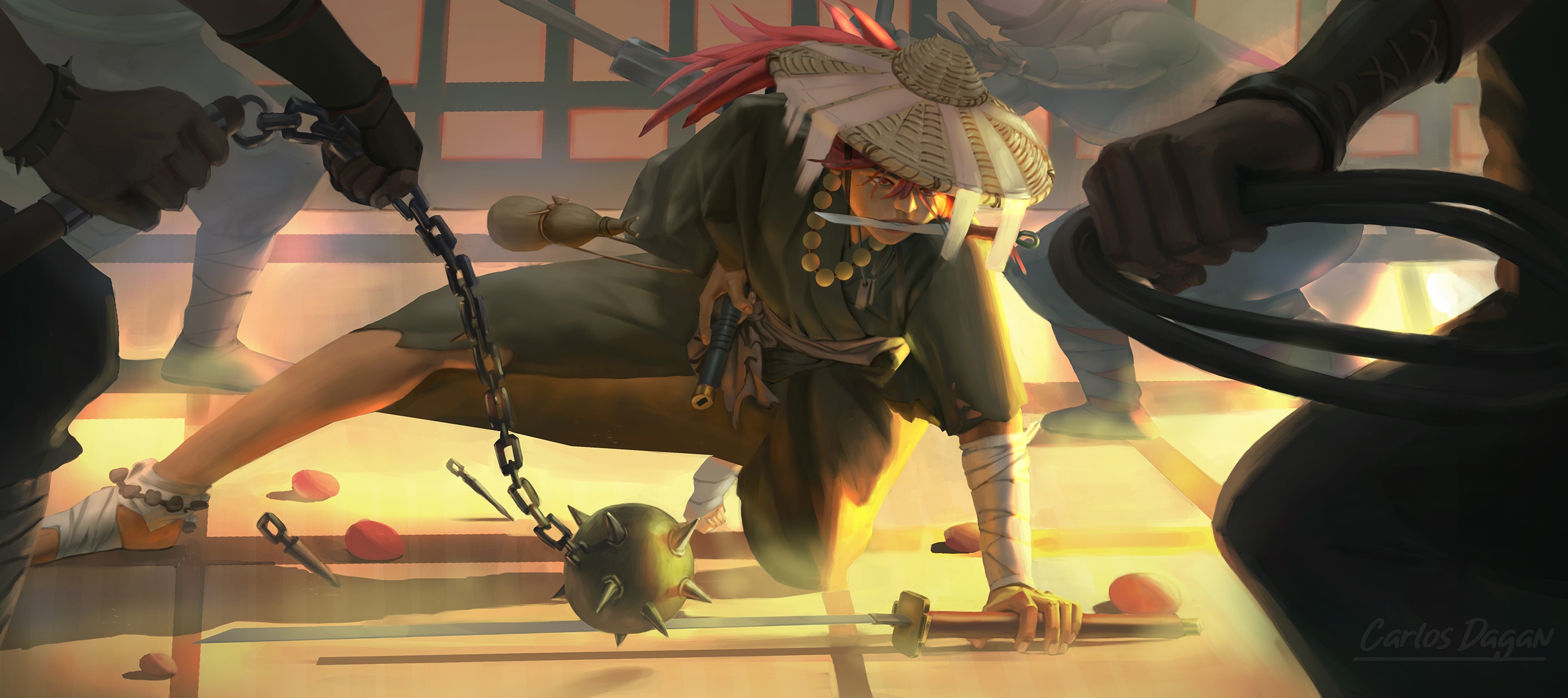 Yumiko : Filet serrer par Carl