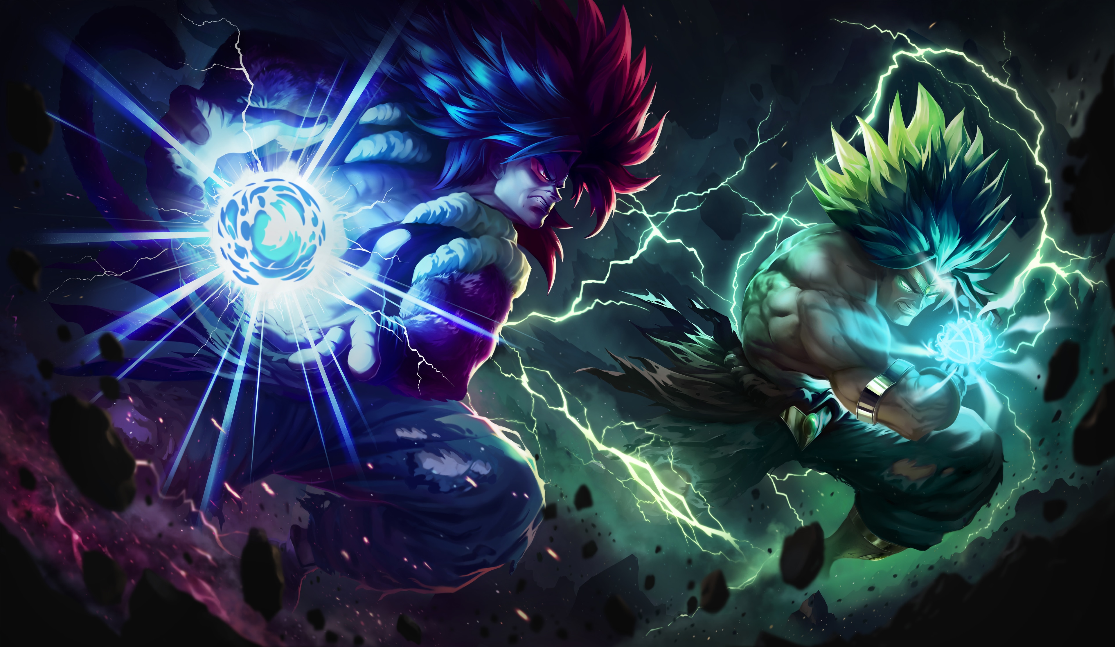 Goku vs broly par Noxi