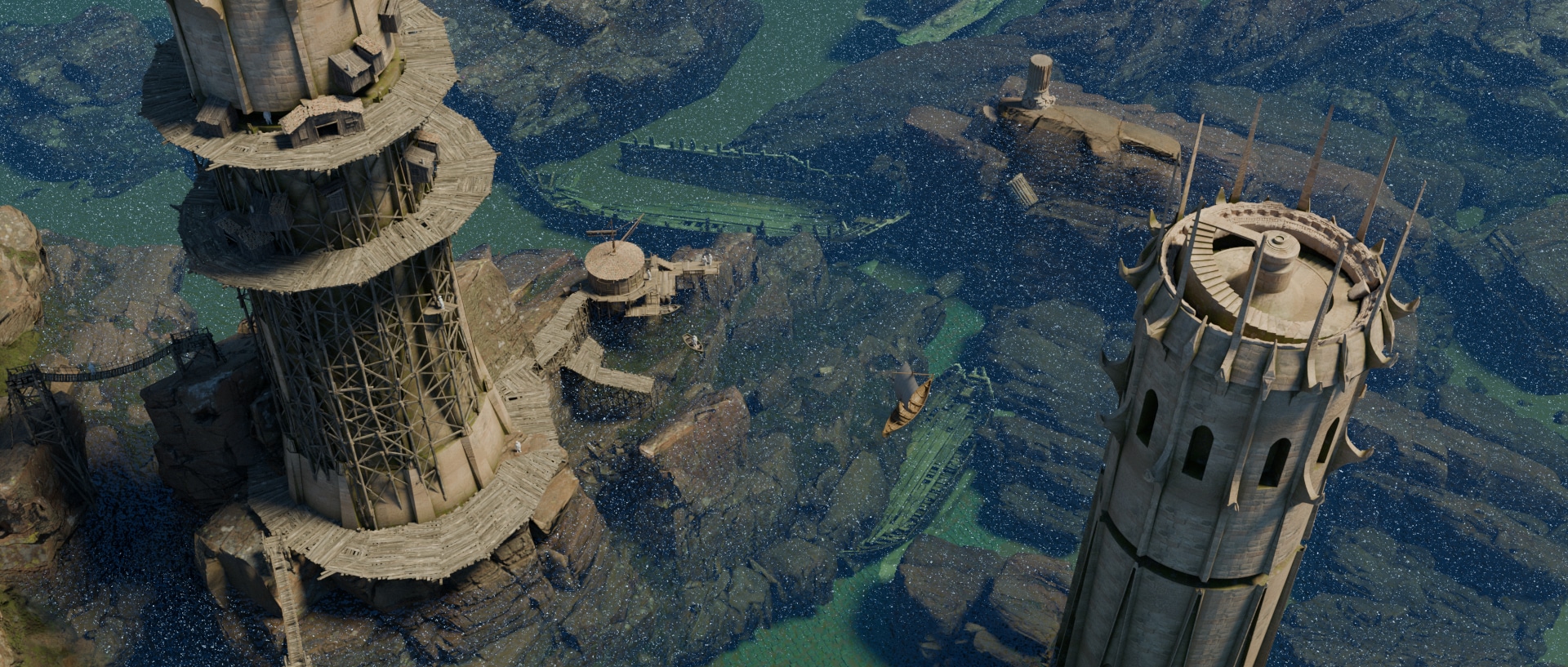 ENVIRO COURS BLENDER - WIP par Baptiste